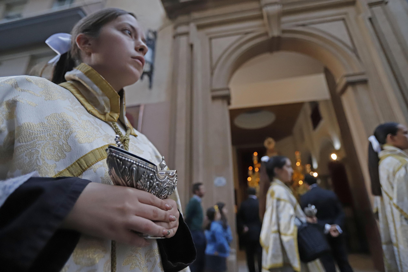 Imágenes del traslado de María Santísima de la Concepción a la Iglesia Conventual de Santa María de Gracia