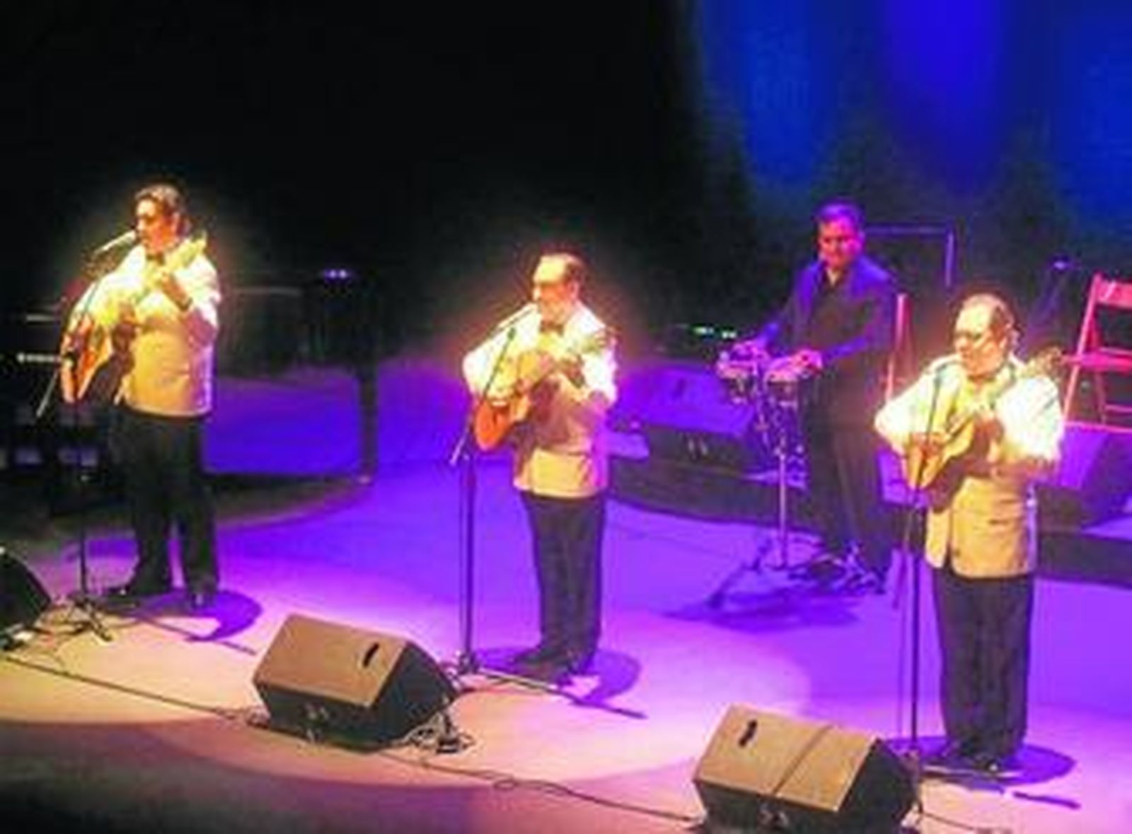 Los Panchos ofrecieron un directo impresionante, con un sonido perfecto.