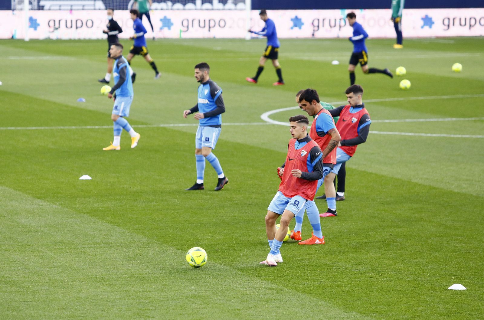 El Málaga CF-Real Oviedo, en fotos
