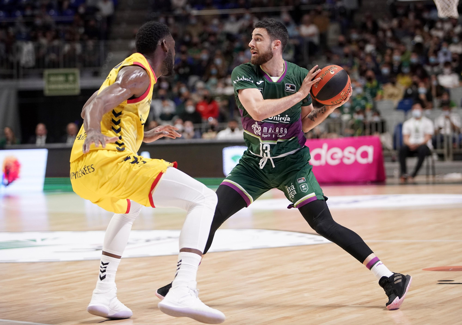 El Unicaja-Morabanc Andorra, en fotos