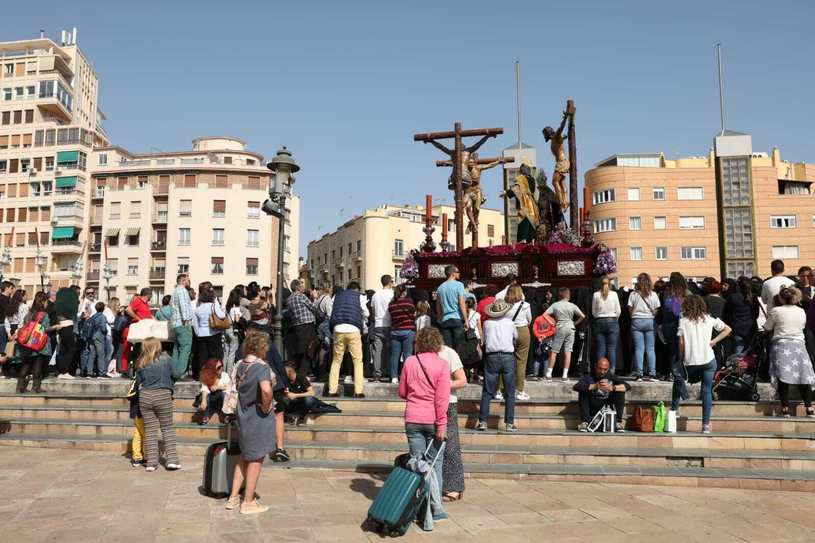 Las fotos de Dolores del Puente en el Lunes Santo en Málaga