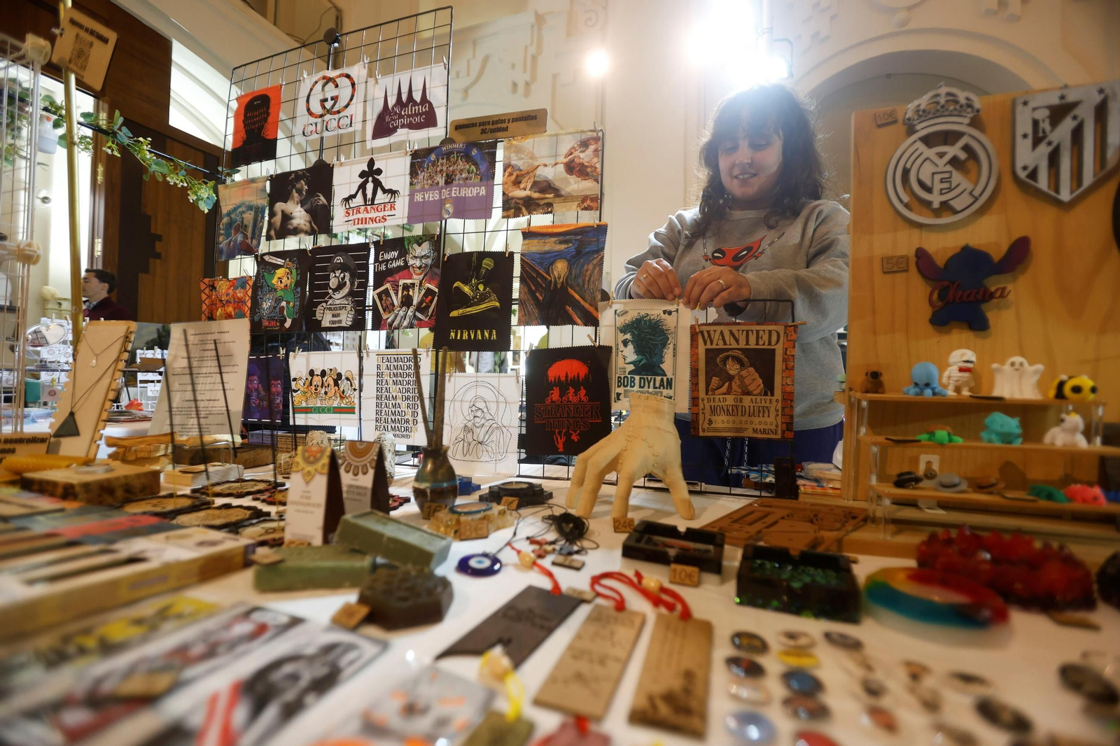 Mercadillo solidario de San Rafael Alzheimer