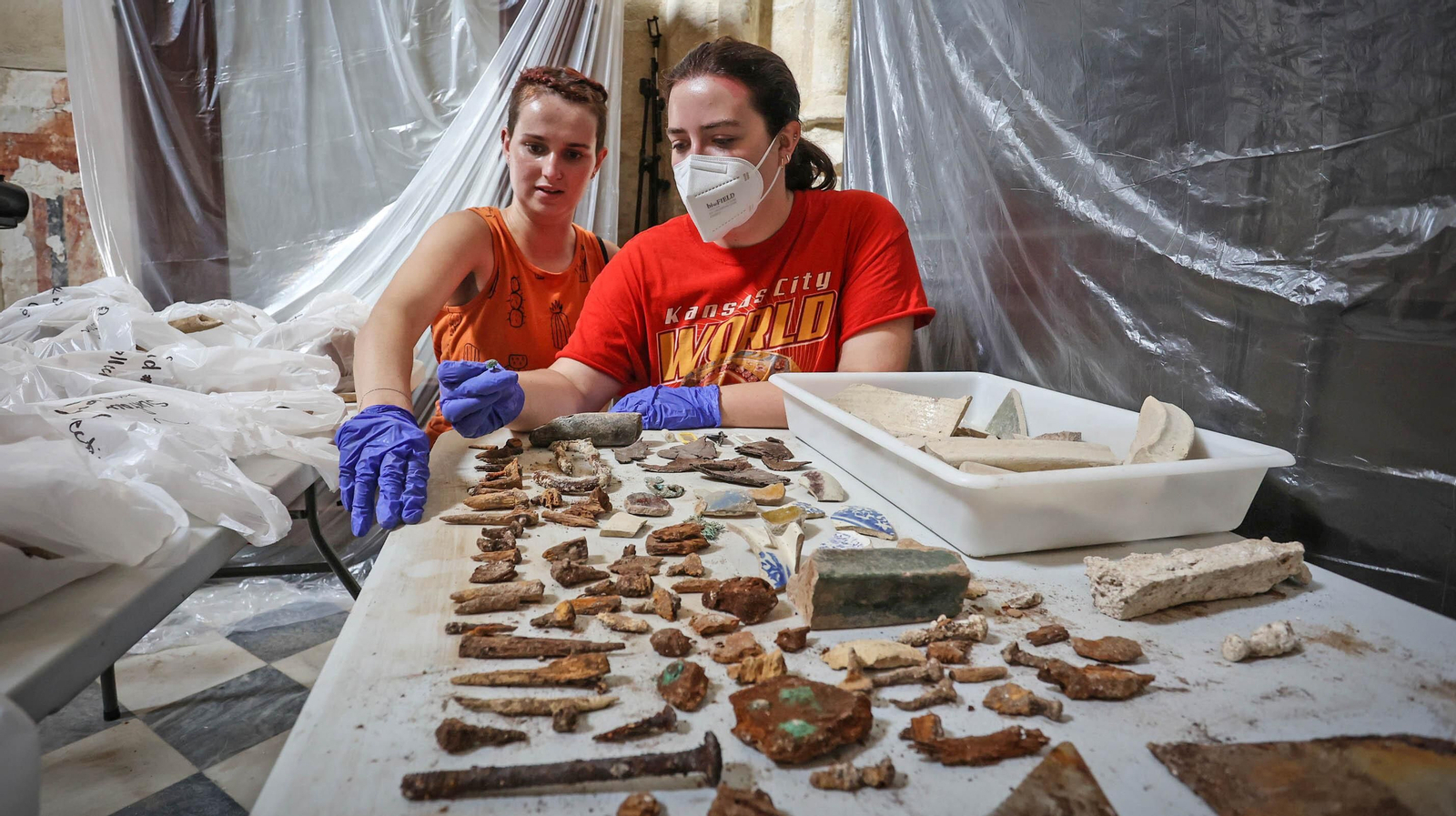 Así es la cripta de San Juan de los Caballeros en Jerez