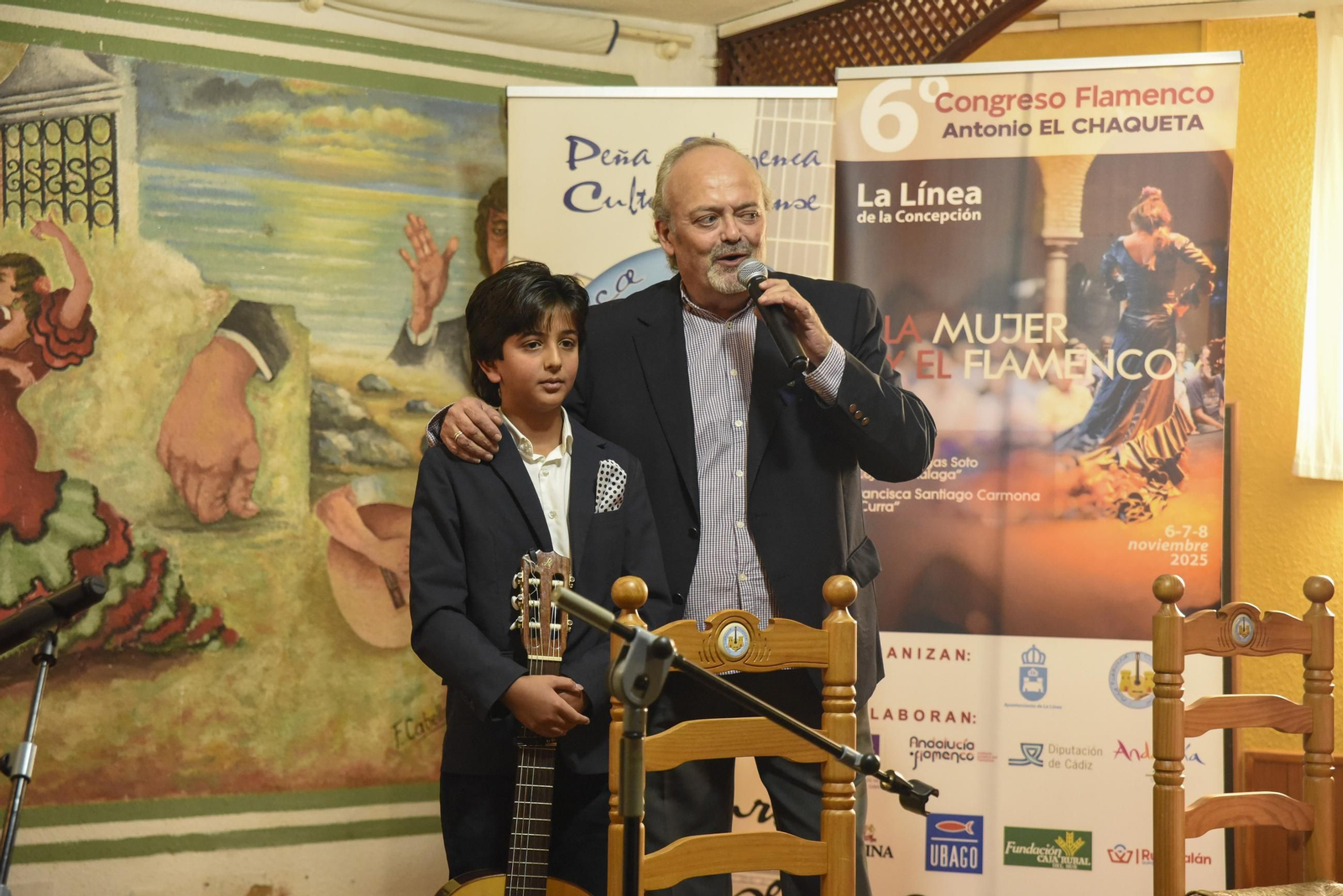 Recital de clausura del Congreso Antonio El Chaqueta con Remedios Reyes