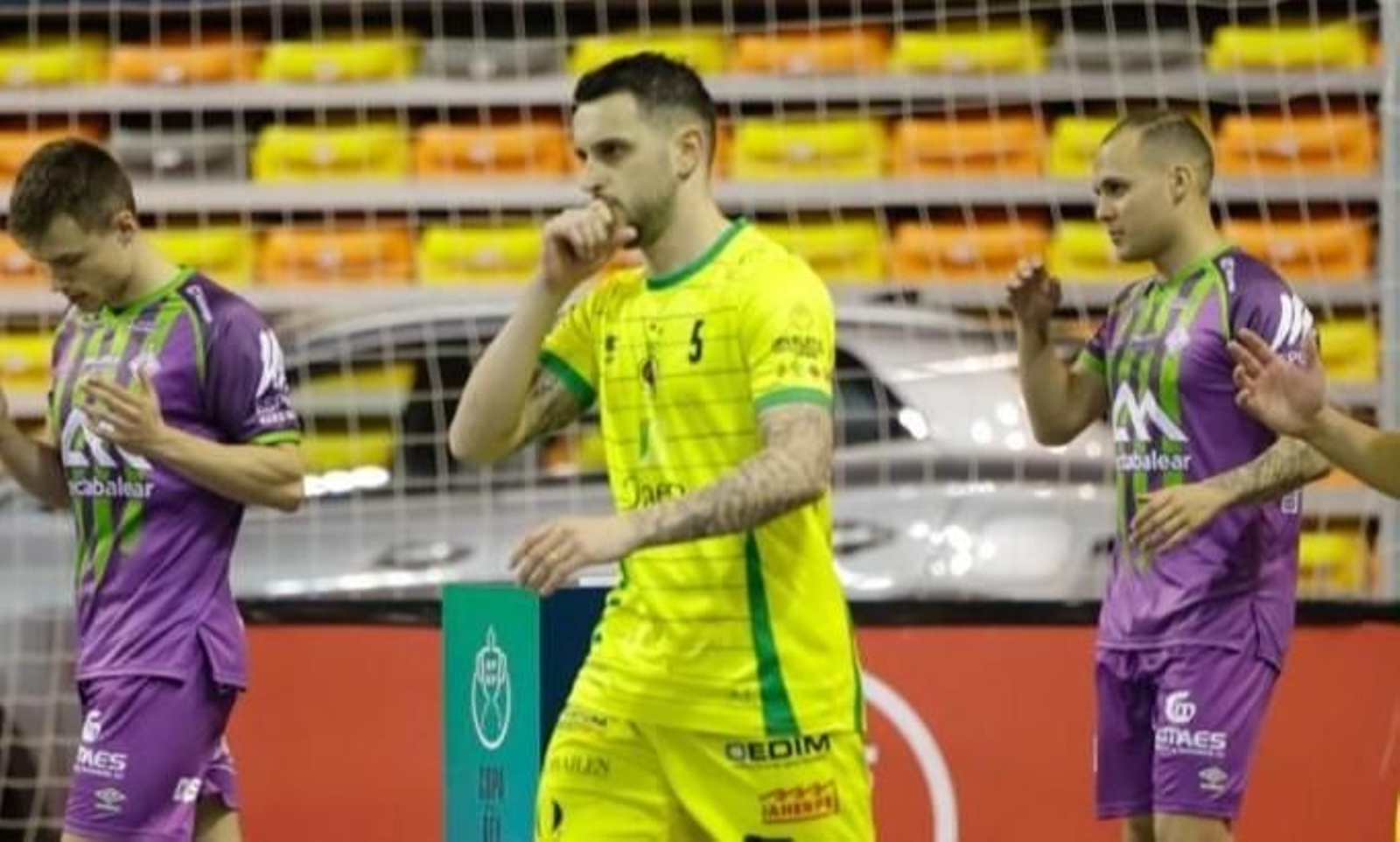 Baja importante para el Jaén FS de cara a la final. Baja importante para el Jaén FS de cara a la final.