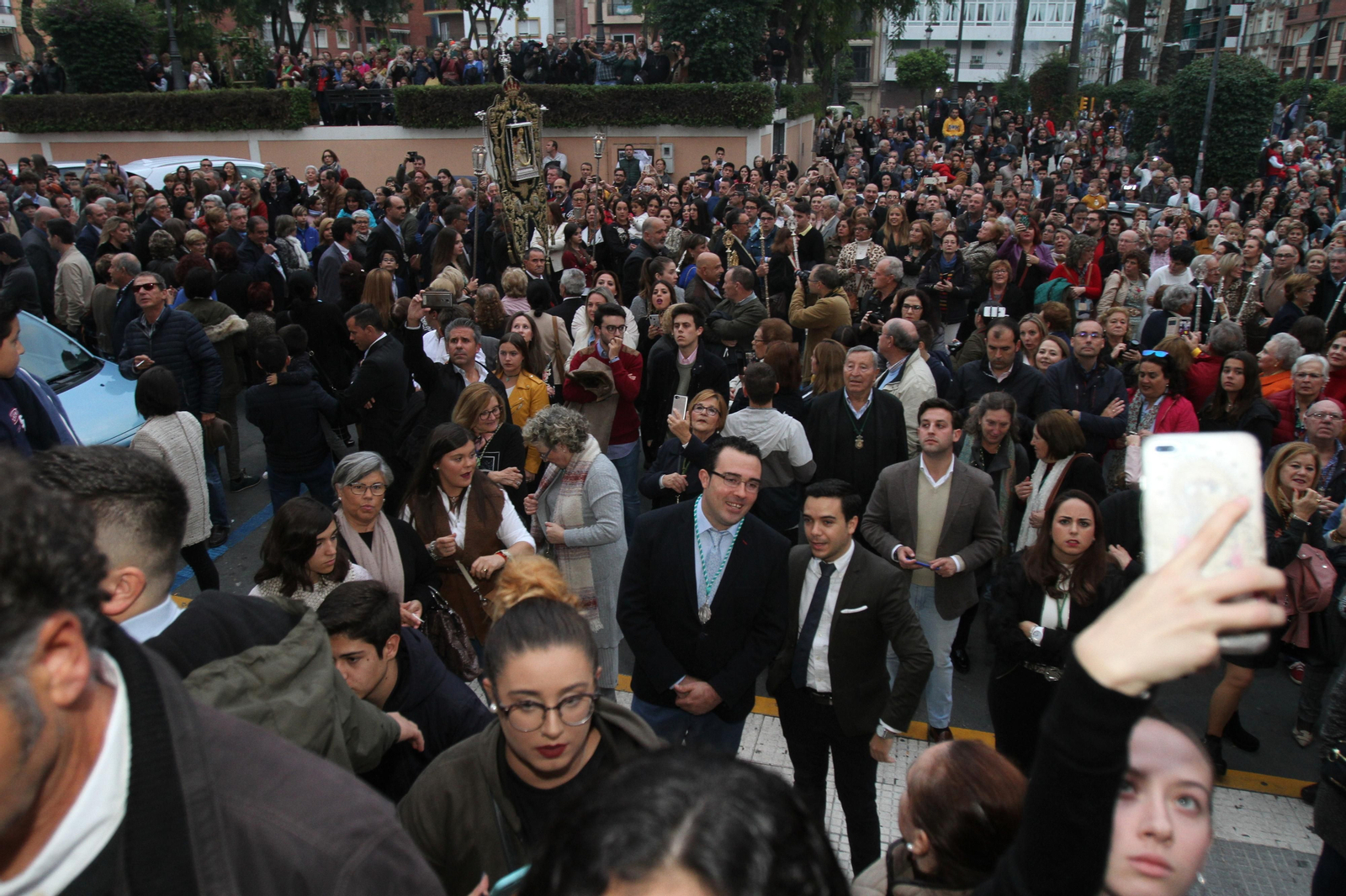 Imágenes del Recorrido del Rosario Glorioso de La Magna Rociera