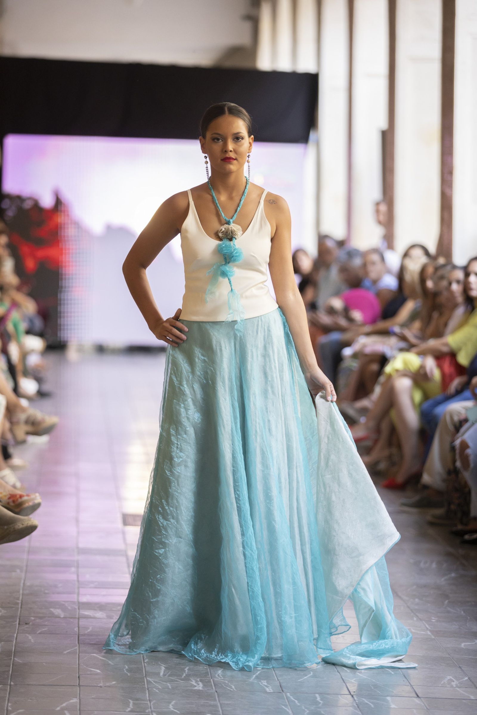 Imágenes del desfile 'Huelva provincia de moda' en la Gran Vía