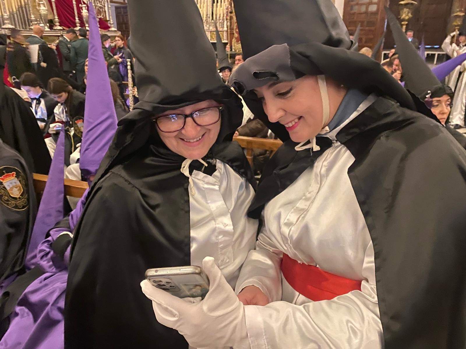 En imágenes: Primera suspensión en la tarde del Jueves Santo