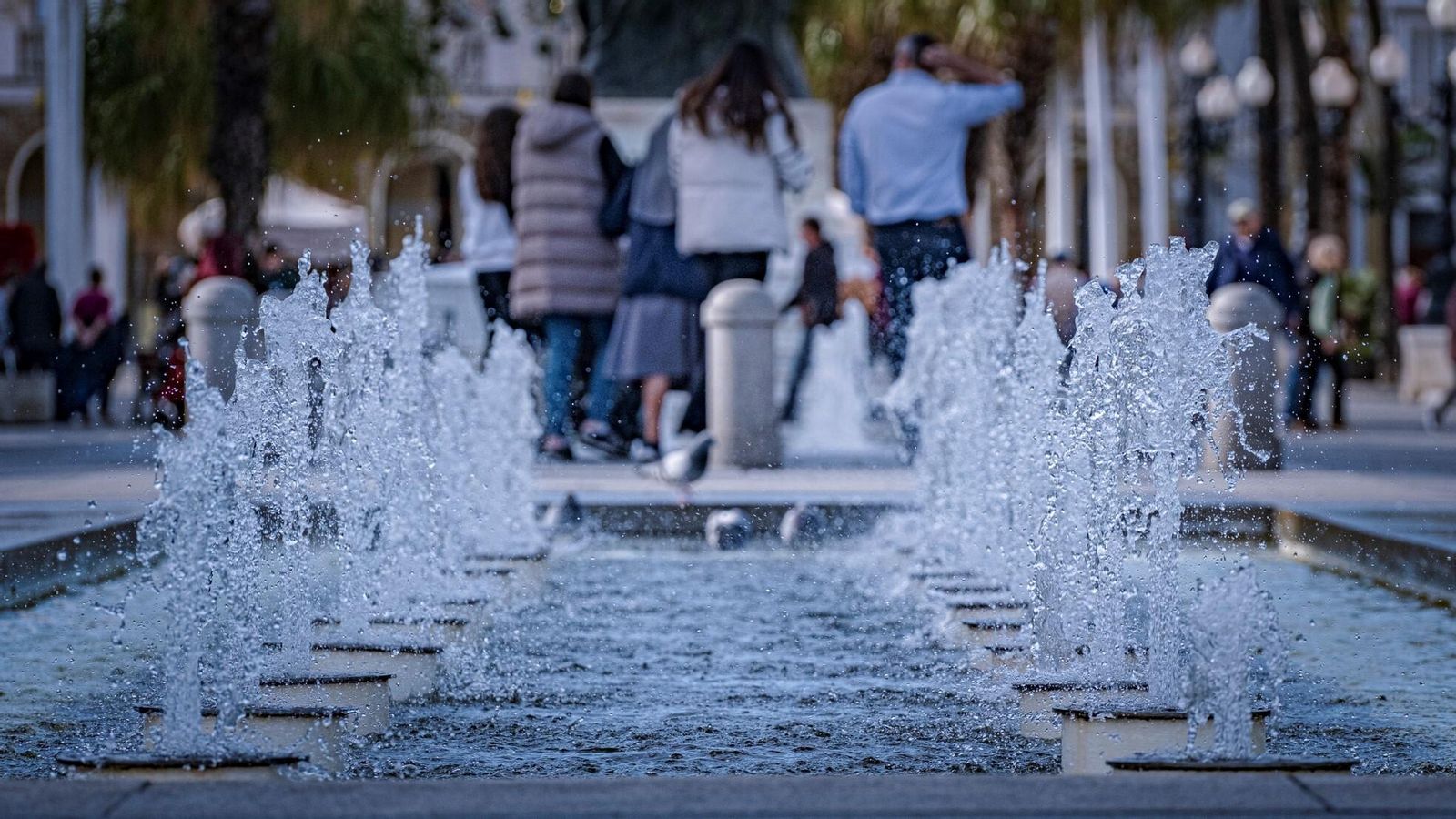 La oposición le echa en cara a Bruno el hecho de que no se haya procedido al vaciado de algunas fuentes de Cádiz