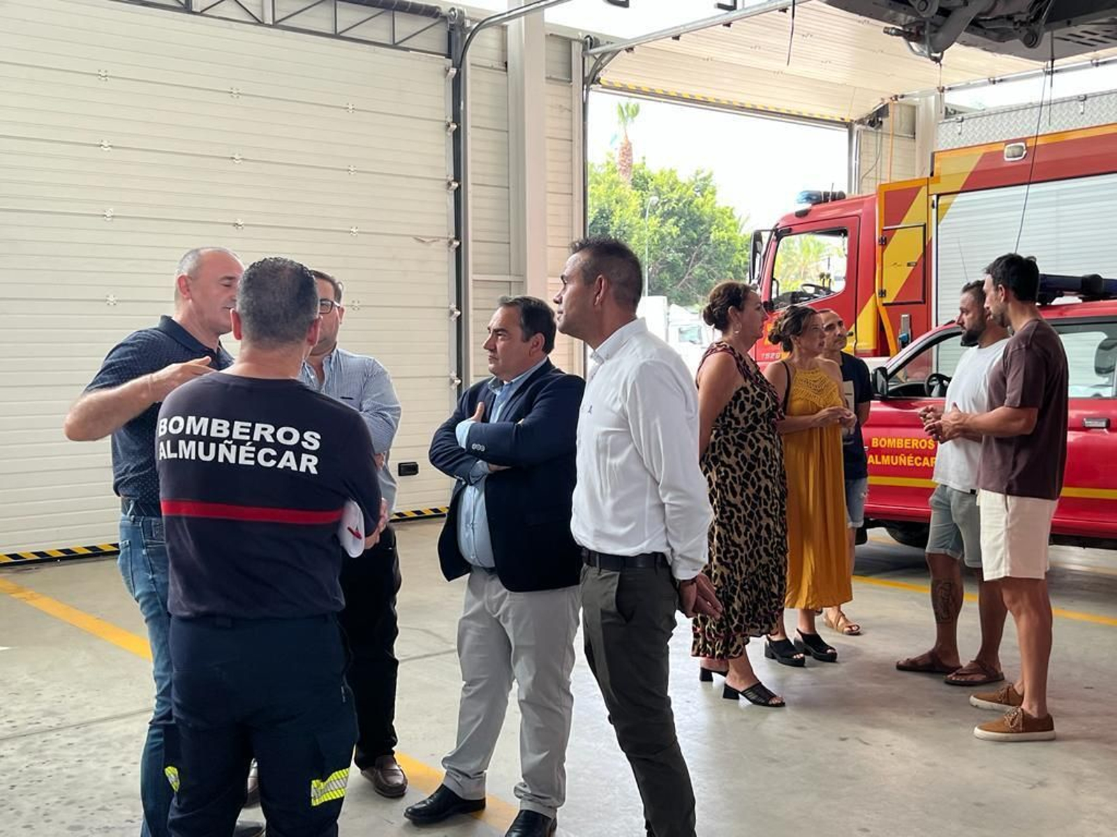El diputado de Emergencias y Asistencia a Municipio visita Almuñécar para conocer sus demandas
