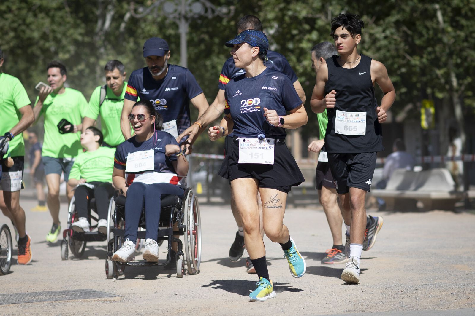 Encuéntrate en las imágenes de la carrera de la Policía Nacional 'Ruta 091'