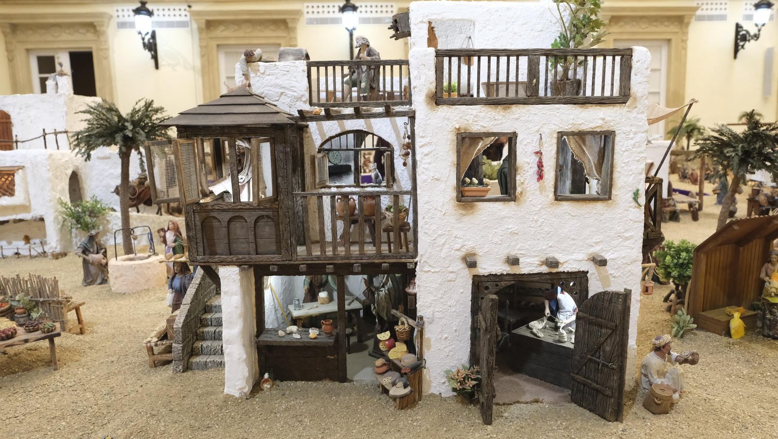 Llega la navidad con el Belén de Diputación de Almería, en imágenes