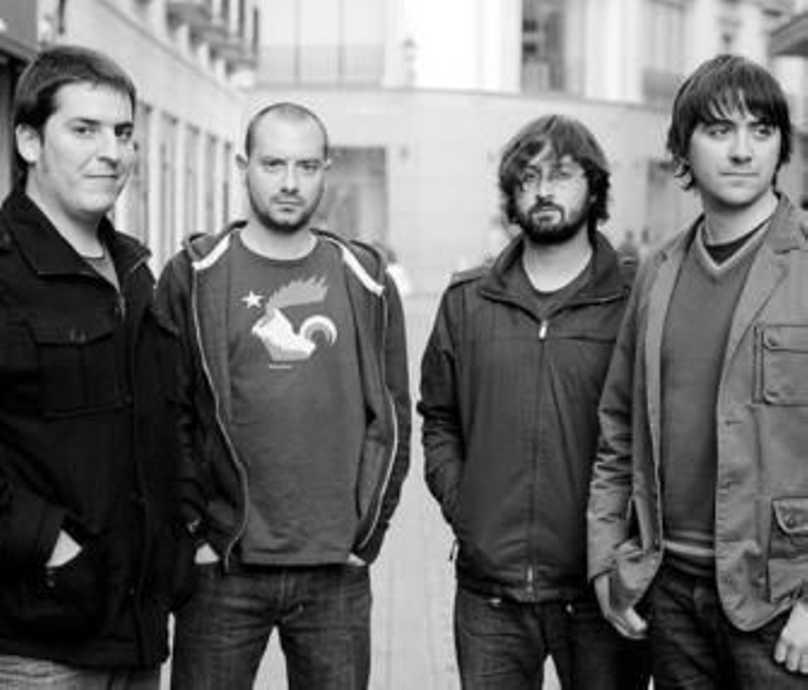 Alejandro, Valentín, Raúl e Iñaki, los integrantes de la formación Tannhäuser.