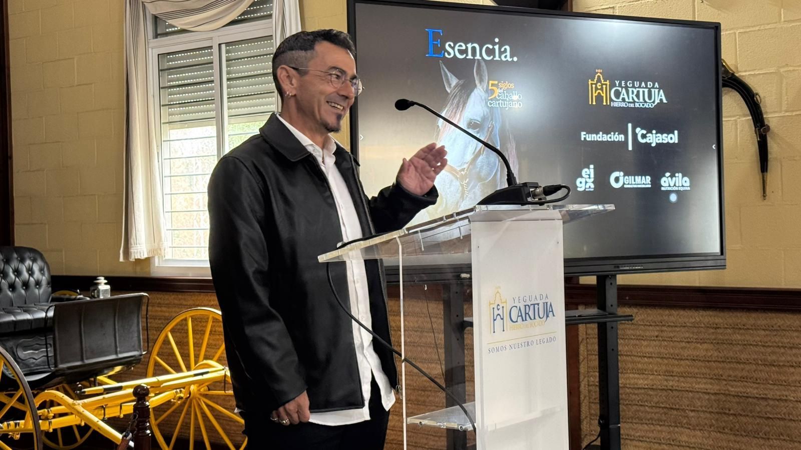Paco Martín, durante su intervención. Paco Martín, durante su intervención.