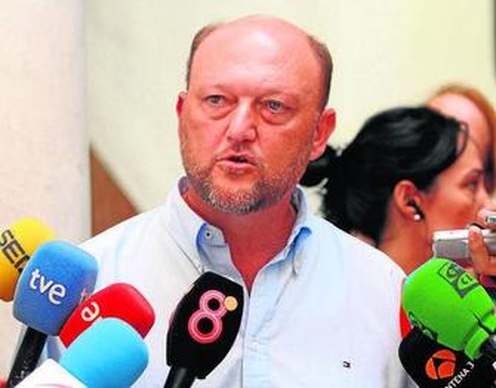 Antonio Prada se mostró ayer contundente tras la detención.