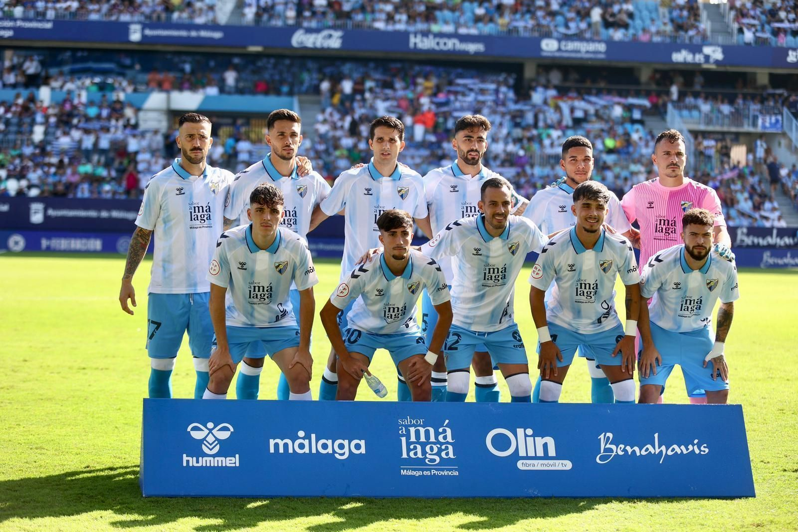 El Málaga CF-Melilla, en fotos
