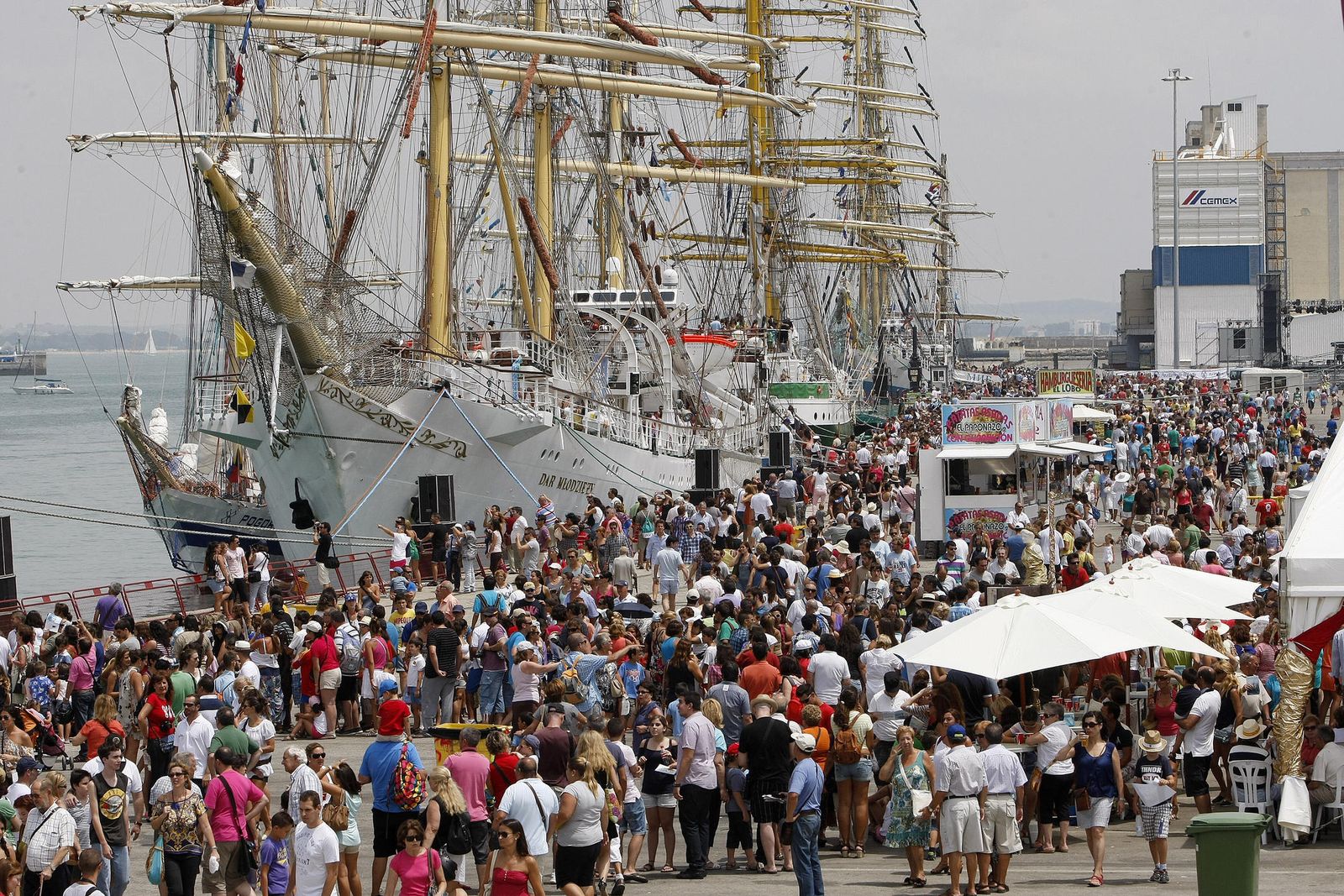 Imágenes de las grandes regatas que ha acogido Cádiz