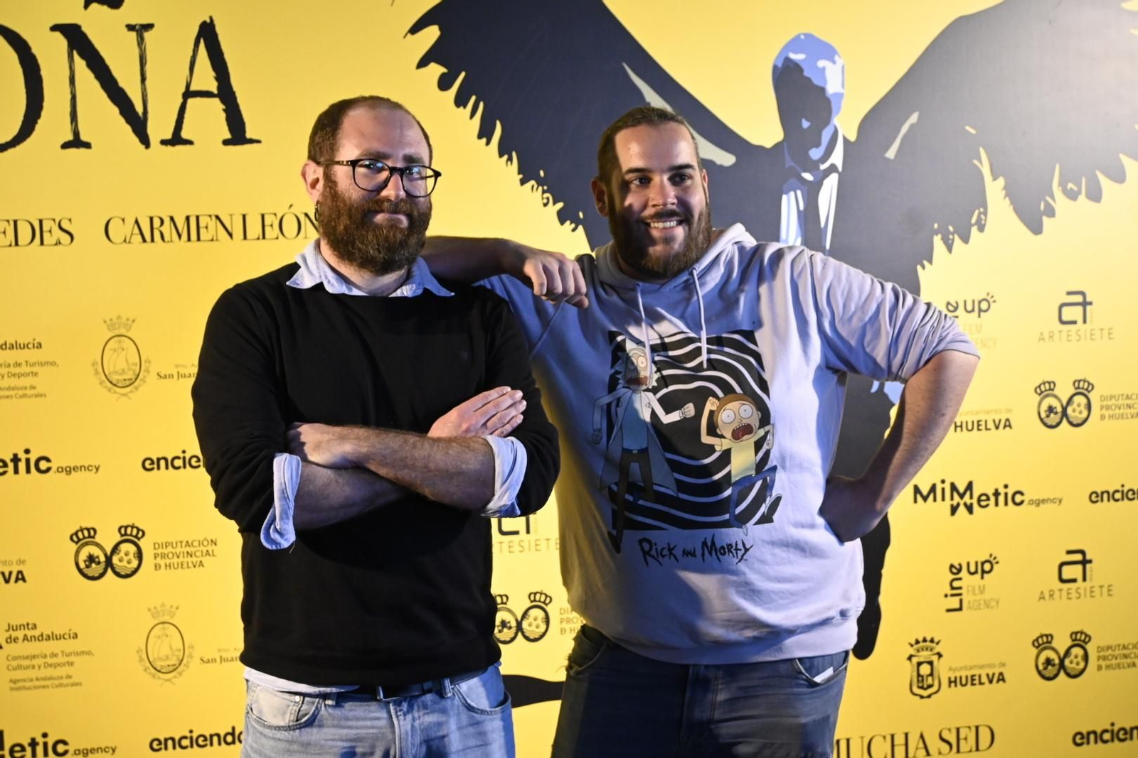 Estreno del cortometraje 'Carroña' del cineasta onubense Elías Pérez , en imágenes