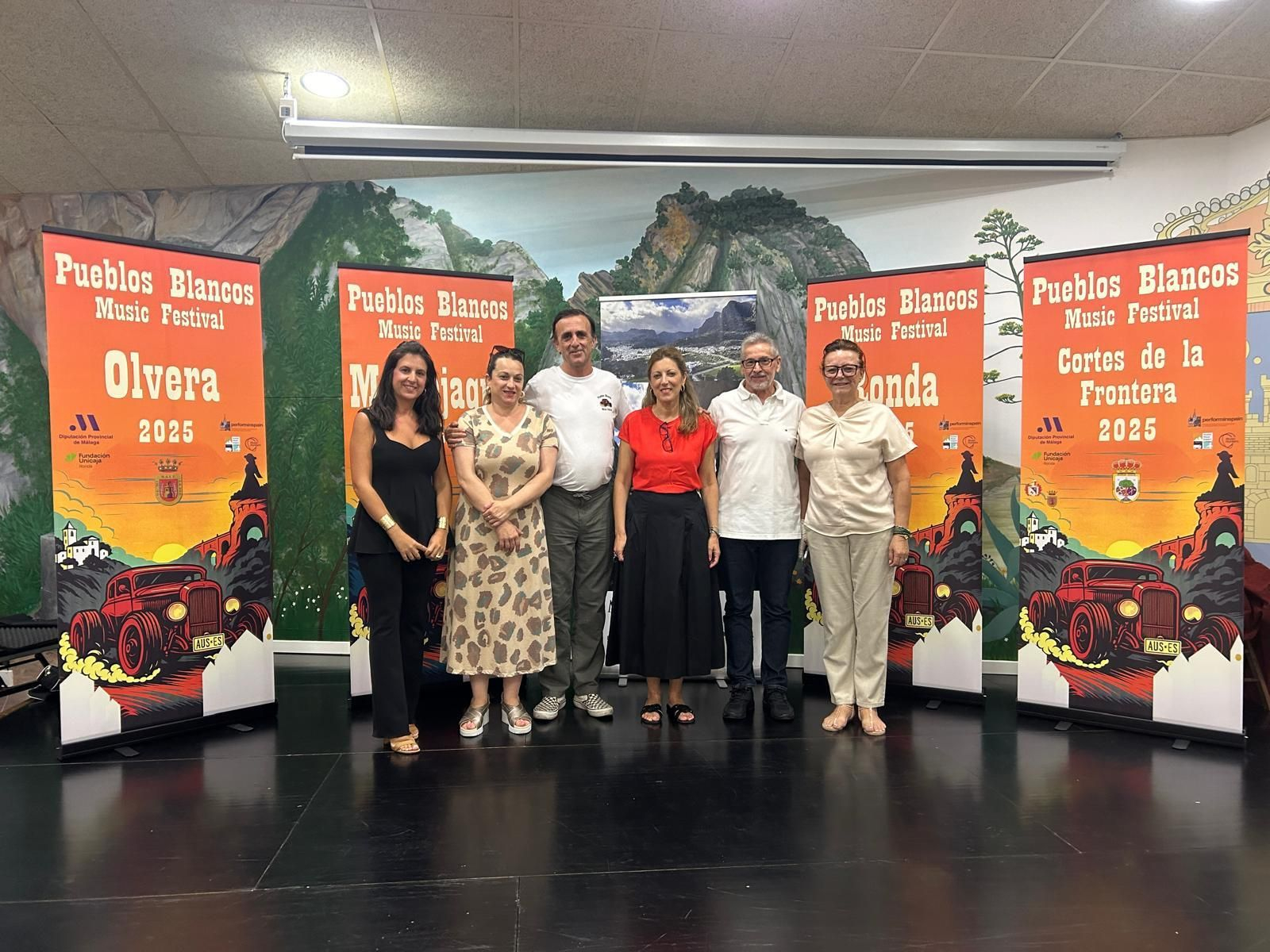 Presentación del Pueblos Blancos Music Festival.