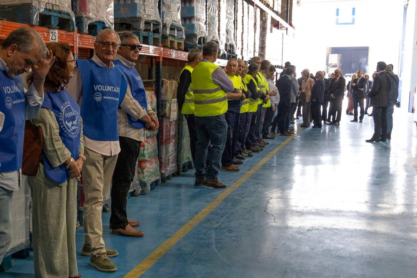 Visita de la Reina Sofía a las instalaciones del Banco de España, en imágenes
