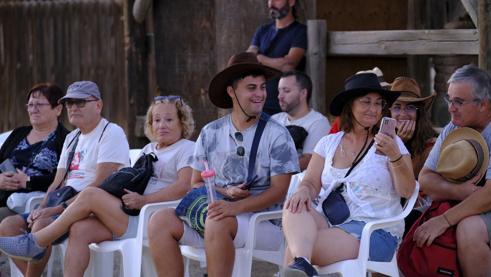 Imágenes de la inauguración del Almería Western Film Festival, en Tabernas