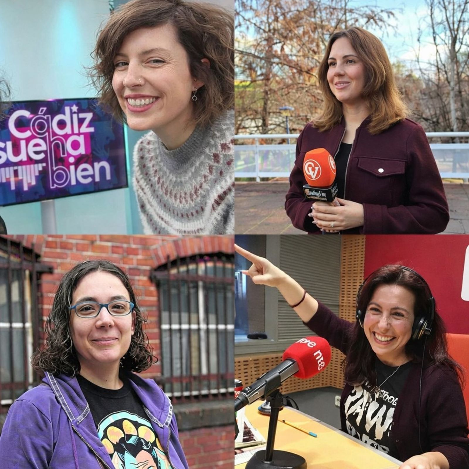 Las participantes en el encuentro 'Mujeres que suenan'