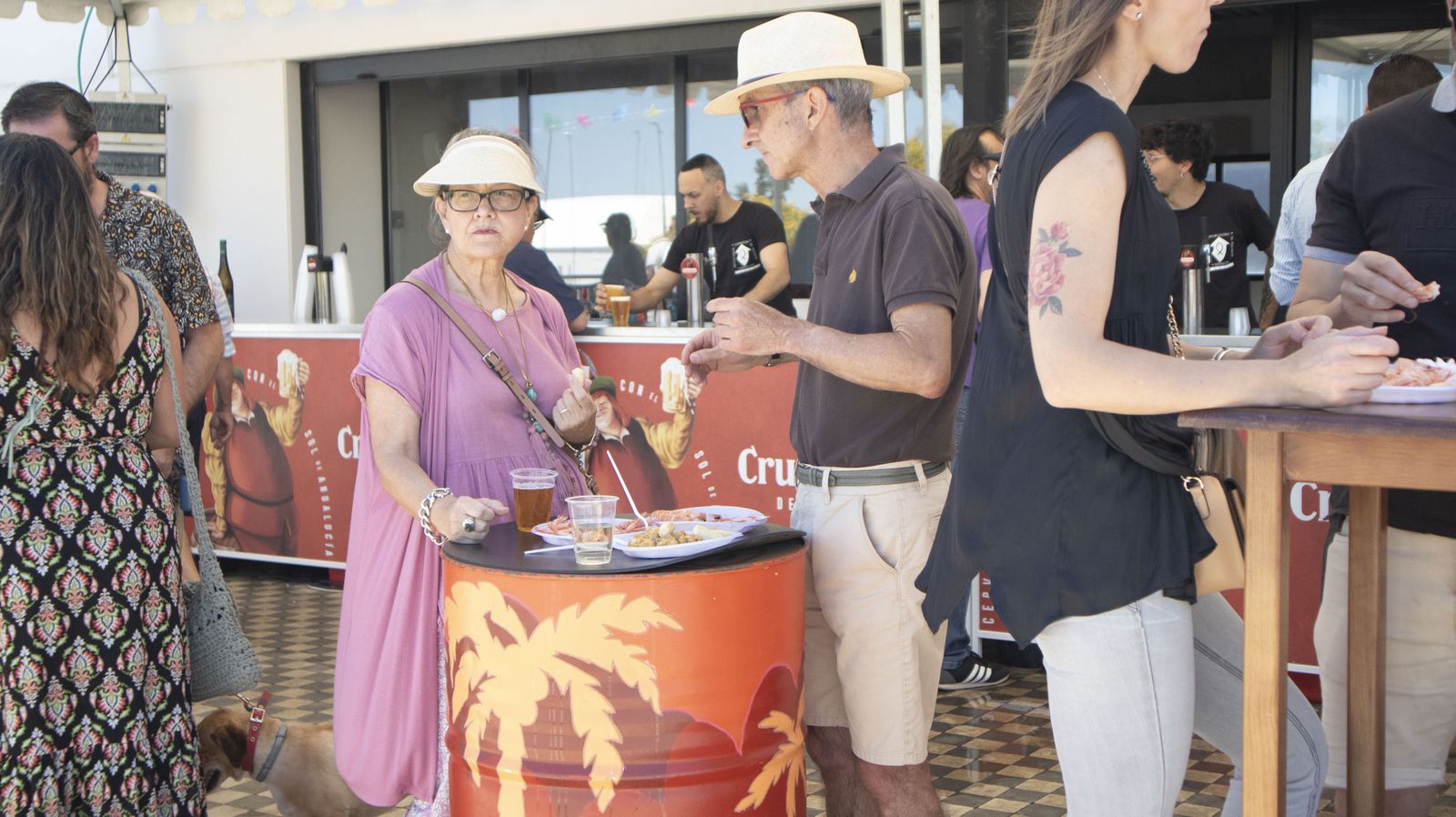 Imágenes del sábado en la 'IX Feria de la Gamba y el Marisco de Huelva'