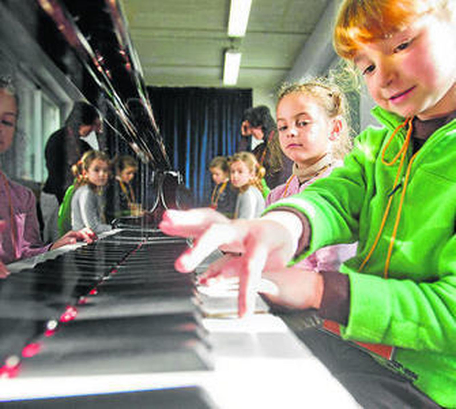Imagen de los cursos para niños de la Fundación Barenboim-Said.