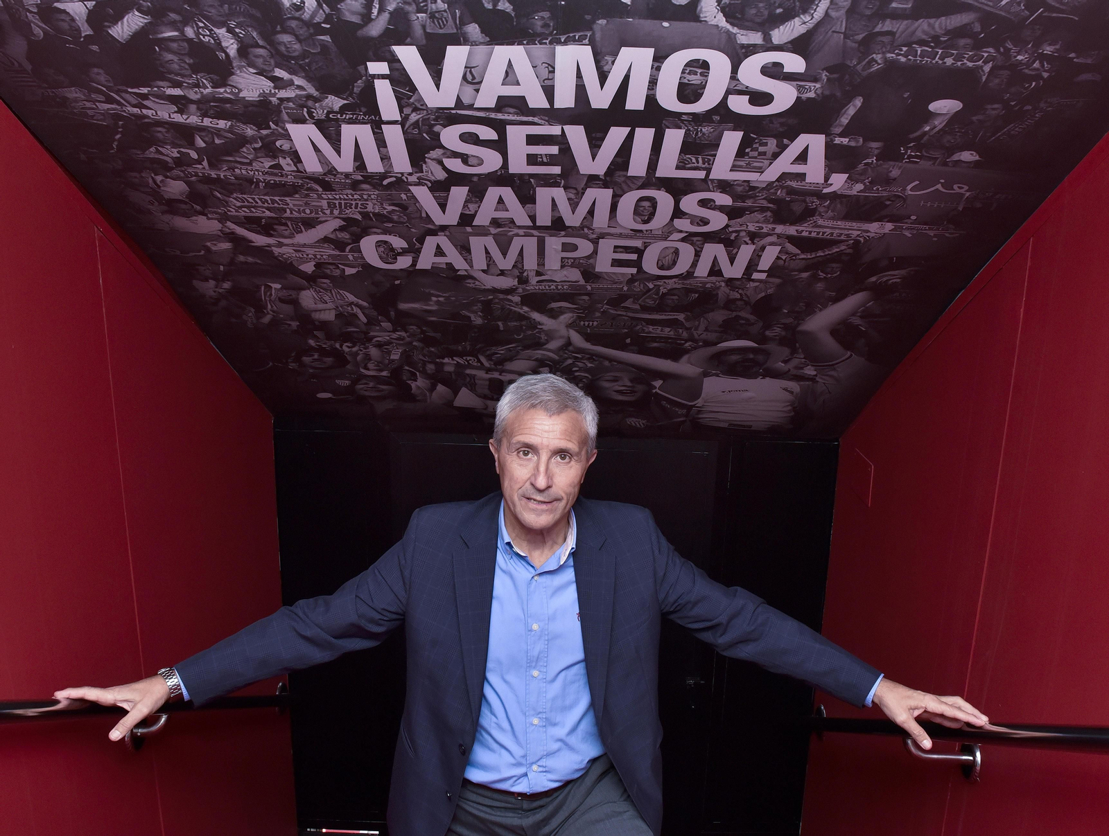 Pablo Blanco,  dorsal de leyenda del Sevilla