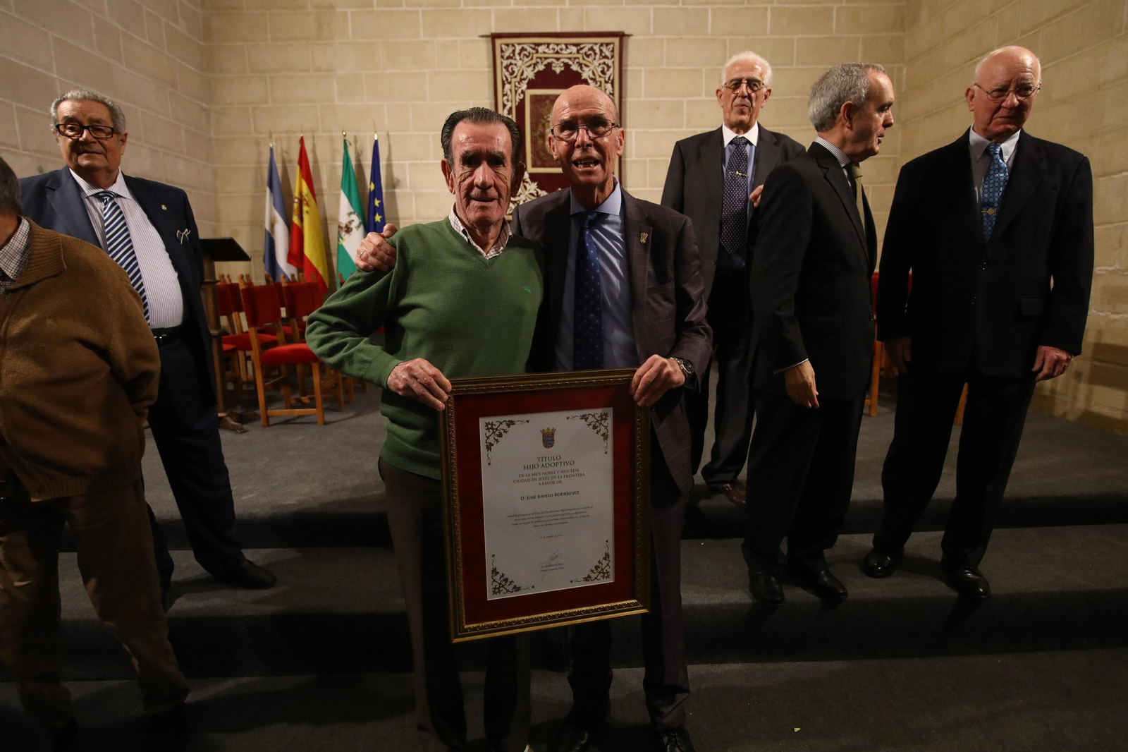 Pepe Ravelo Hijo Adoptivo de Jerez