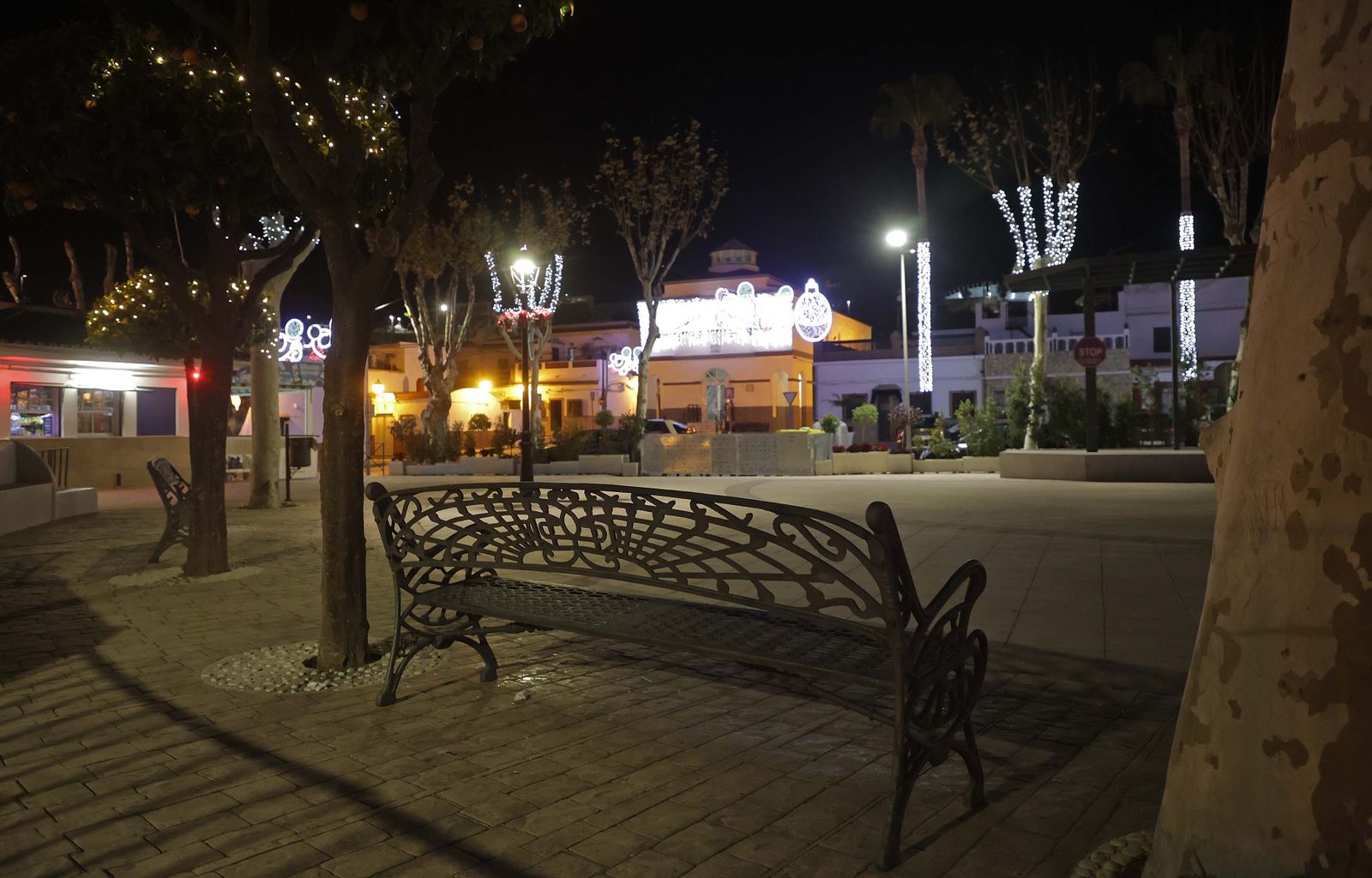 El alumbrado navideño de San Roque, en imágenes