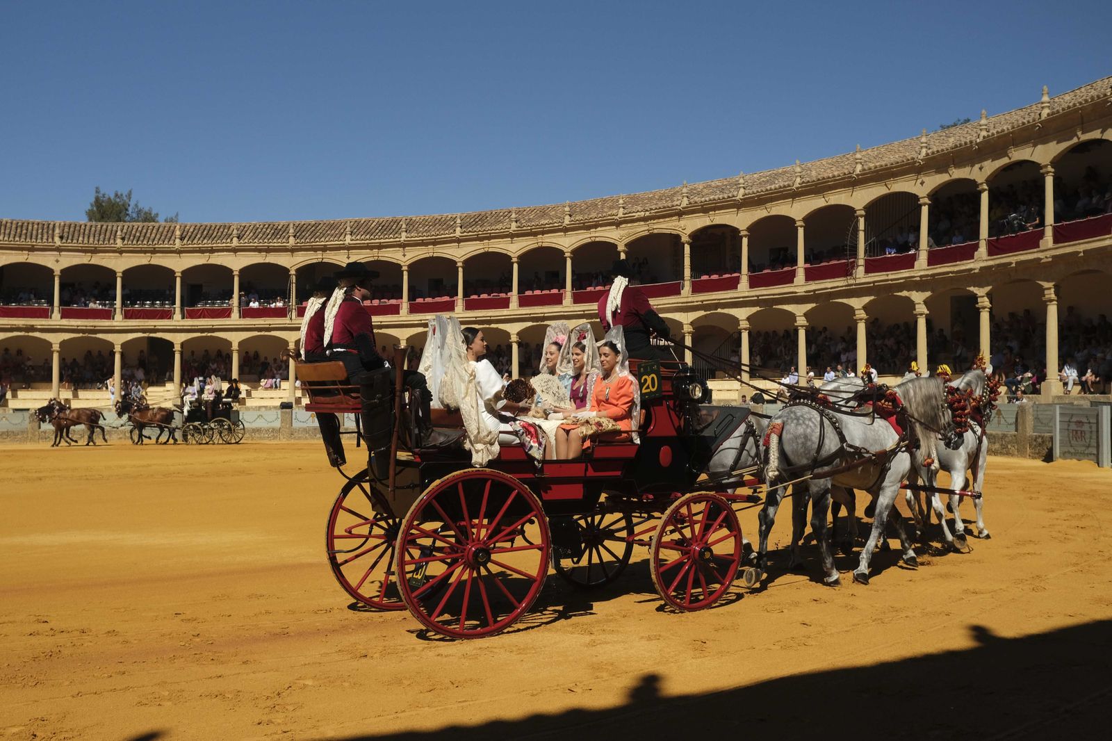 Concurso de enganches de Ronda, en fotos.