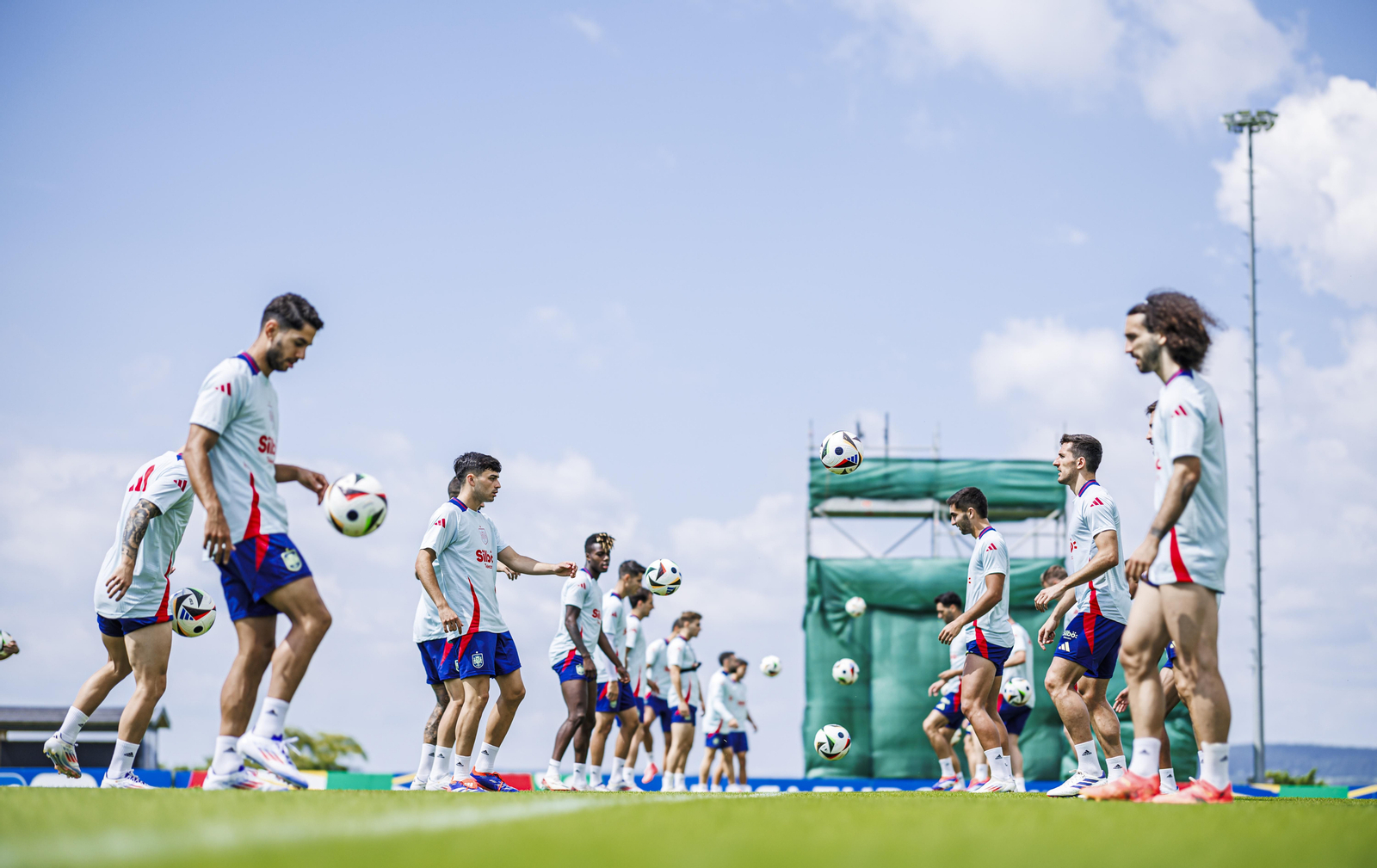 Las fotos del día de la selección española en Alemania