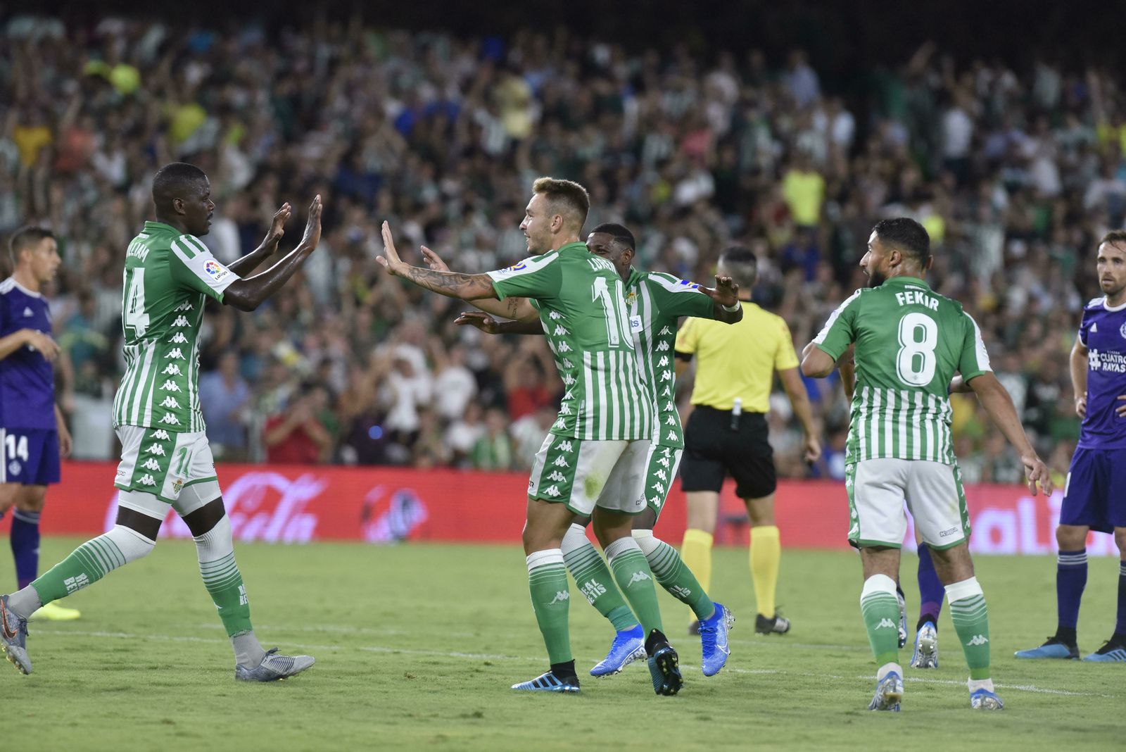 imágenes del Betis-Valladolid