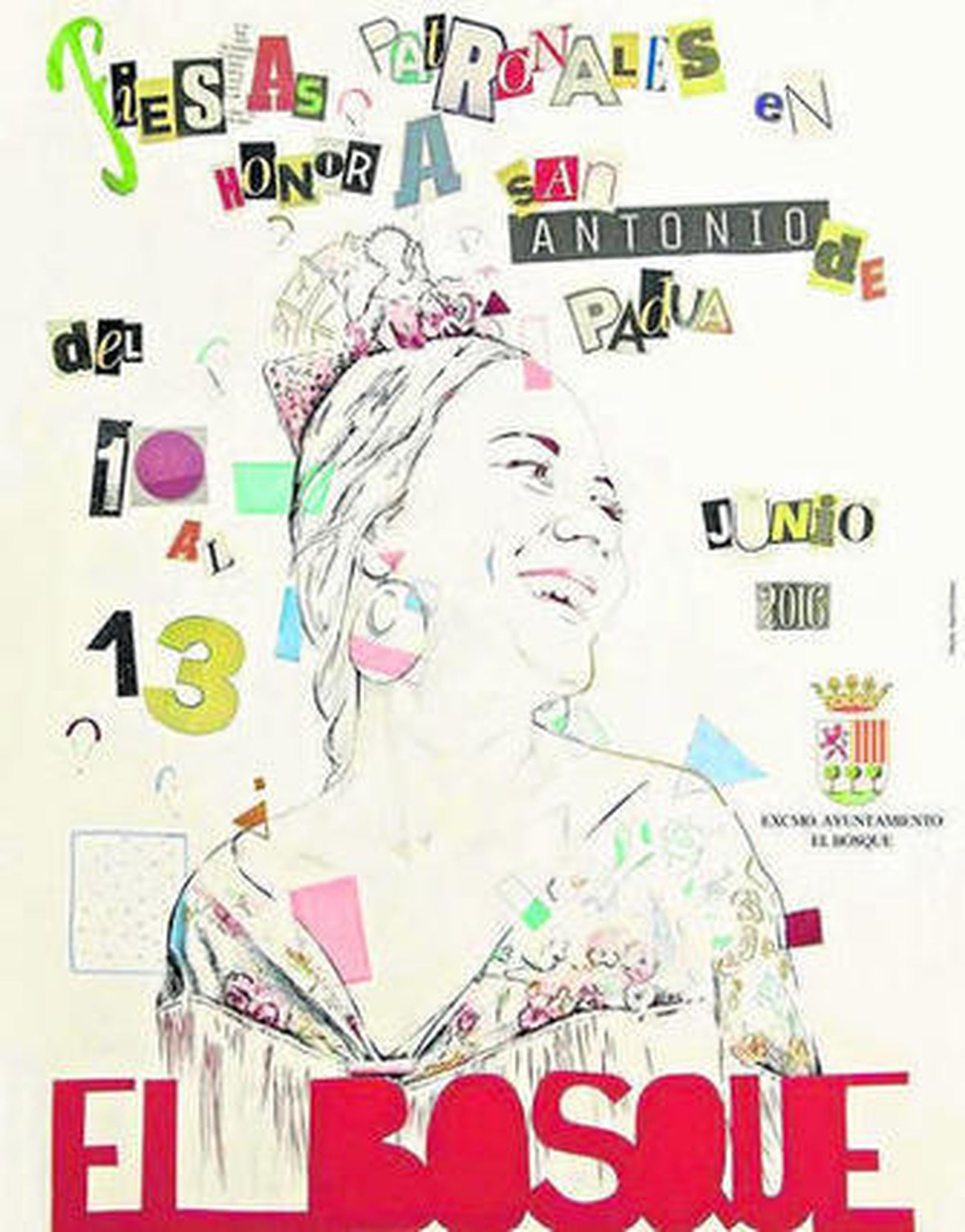 El cartel anunciador de las fiestas.