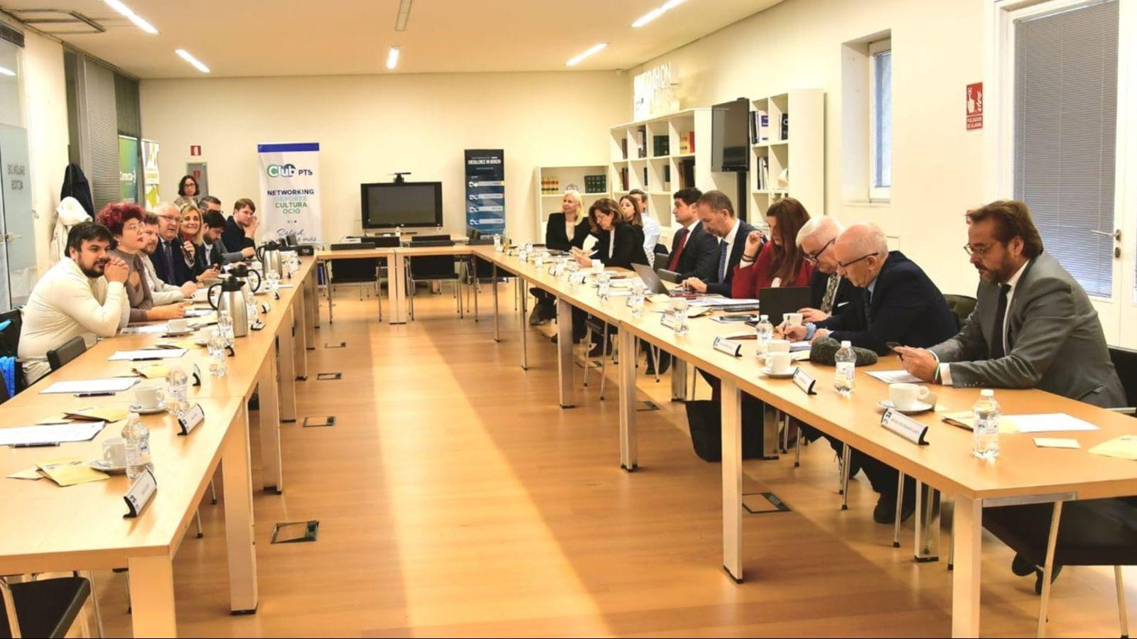 Visita de la Delegación de Moldavia al Parque Tecnológico de la Salud de Granada