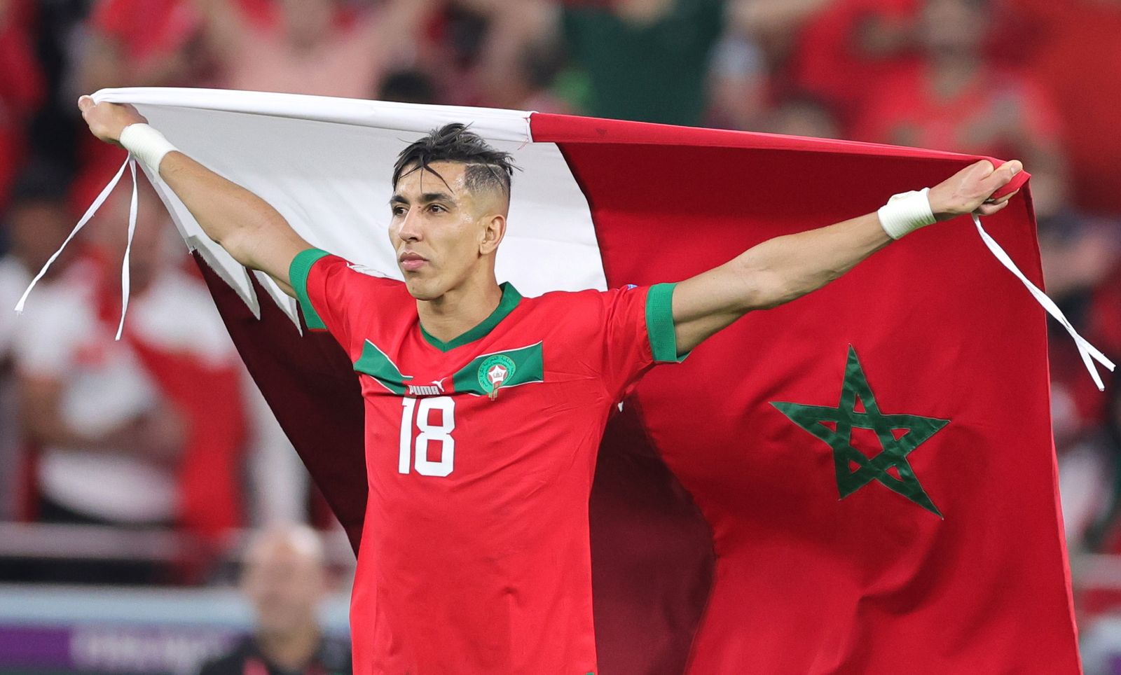 Las imágenes del Marruecos - Portugal de los cuartos de final del Mundial de Qatar