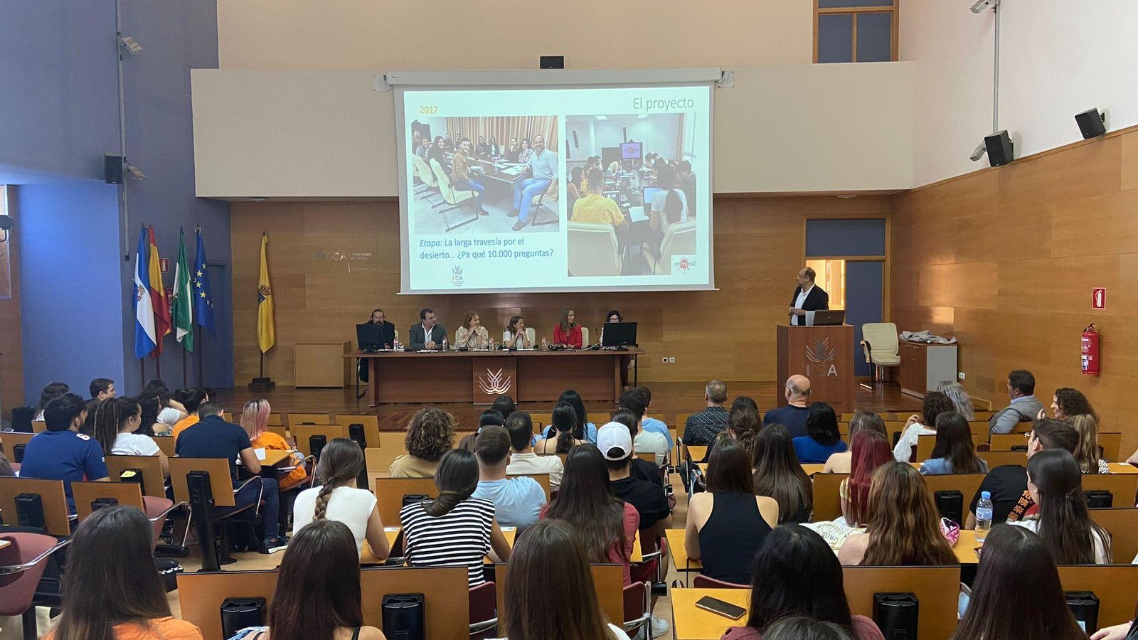 Presentación de la plataforma Criminial en el Campus de Jerez.