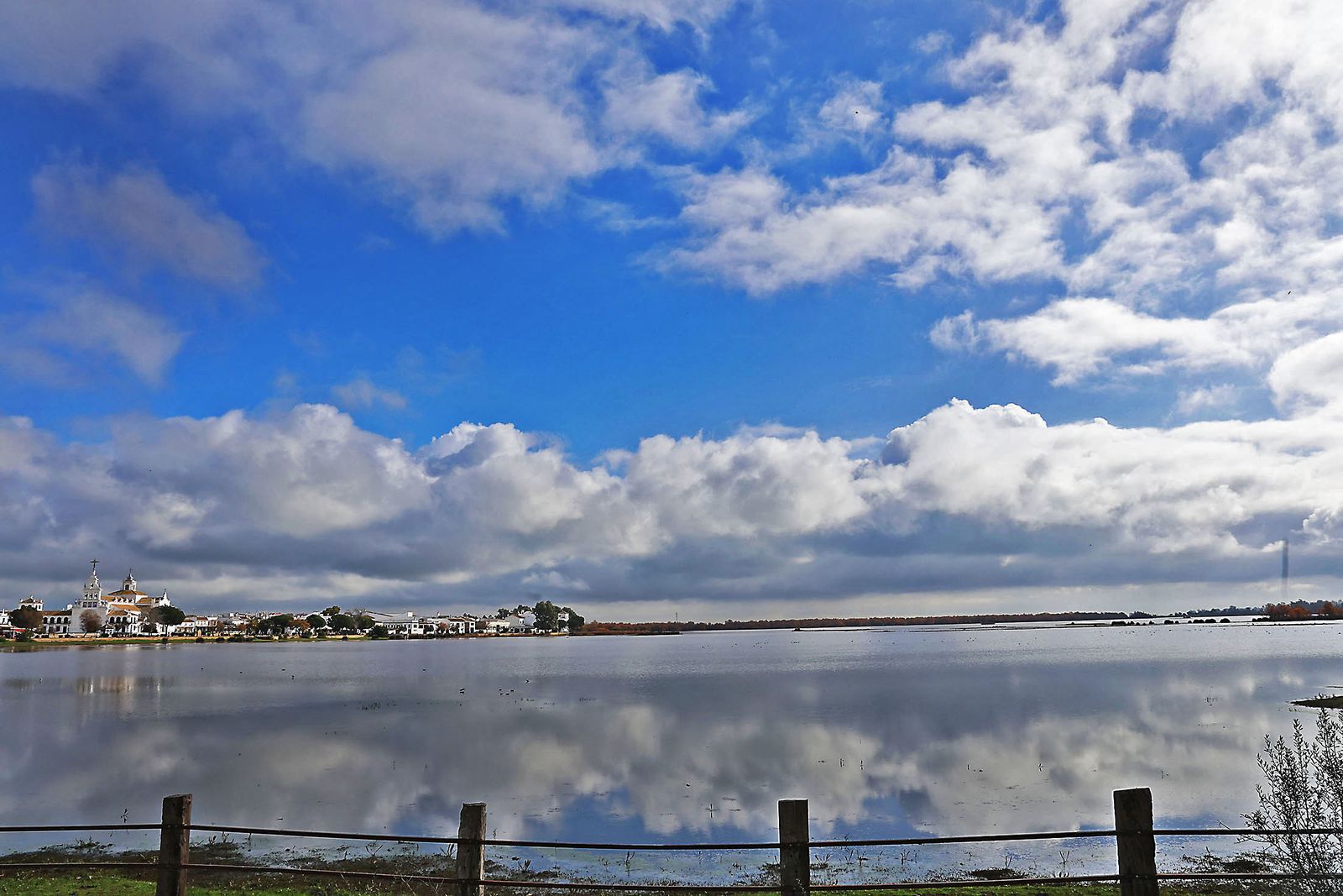 Estado actual en el que se encuentran las Marismas del Rocío tras las últimas lluvias
