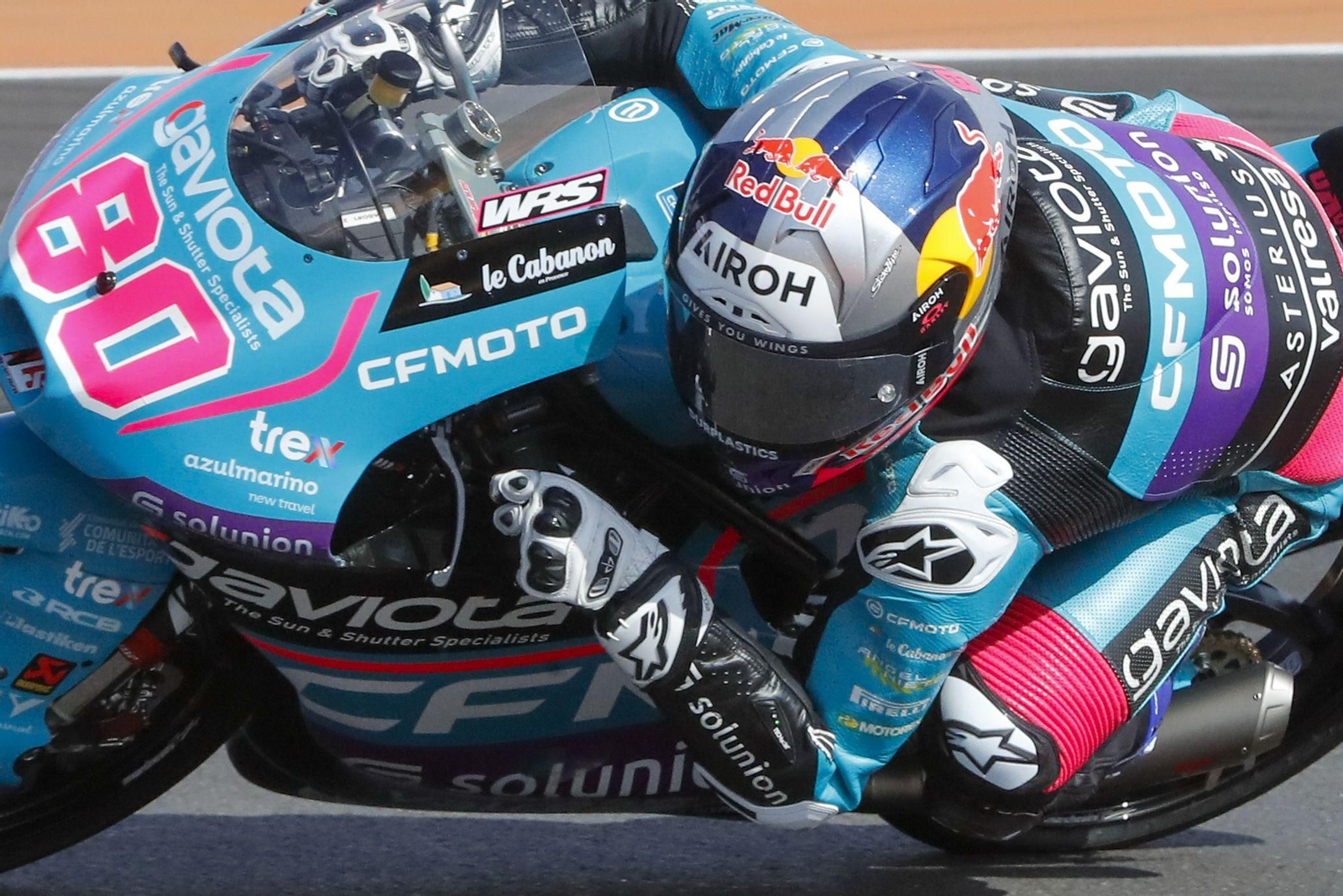 Las fotos del primer triunfo del palaciego Rueda en el Mundial de motociclismo