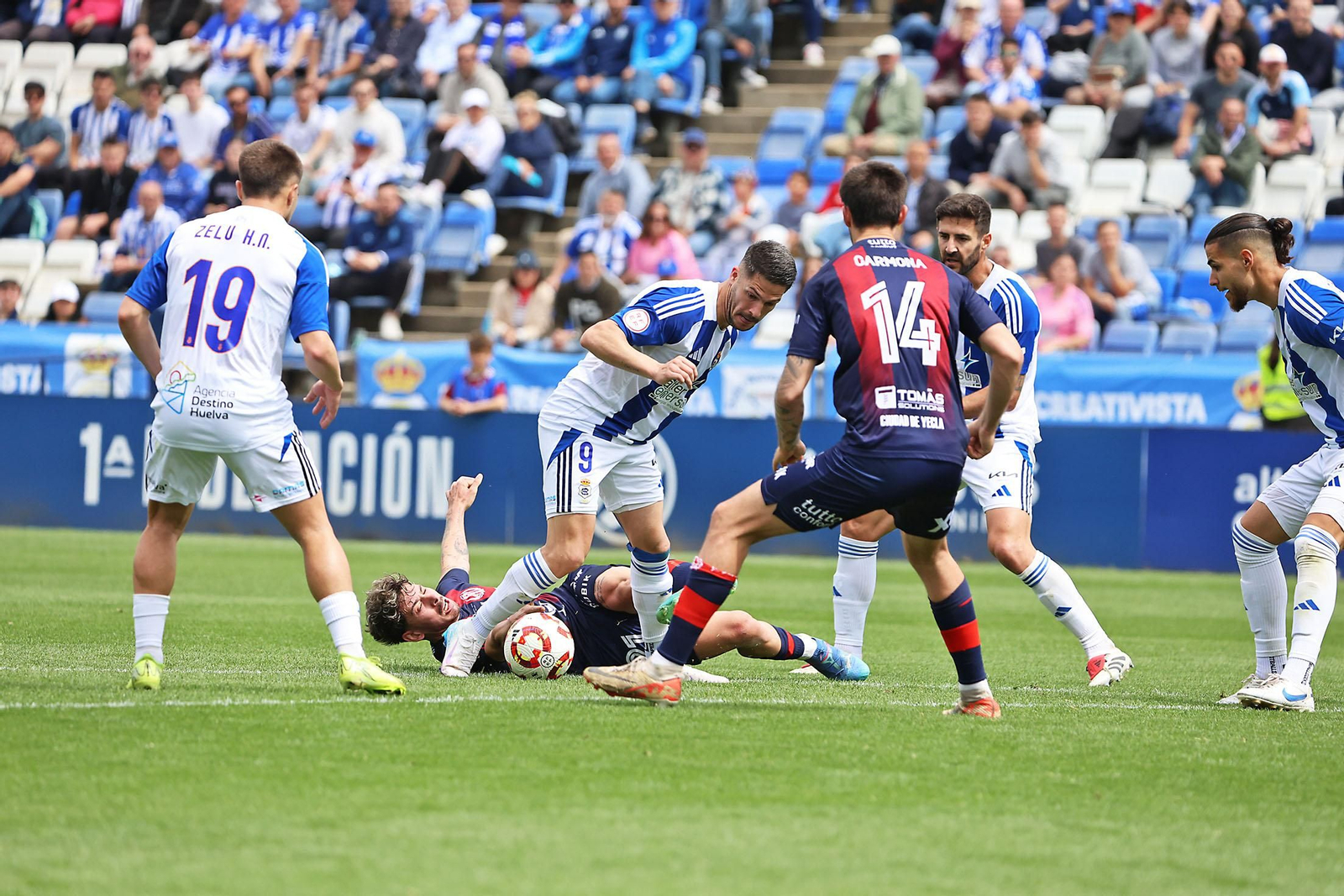 Las imágenes del Recreativo de Huelva - Yeclano Deportivo