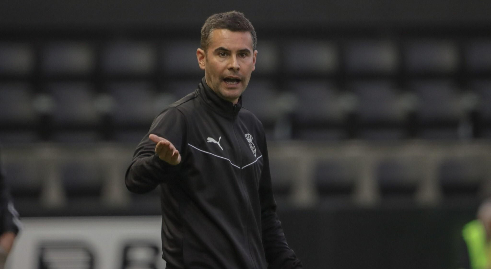 Fran Justo, el ya exentrenador del Real Unión Club de Irún. Fran Justo, el ya exentrenador del Real Unión Club de Irún.