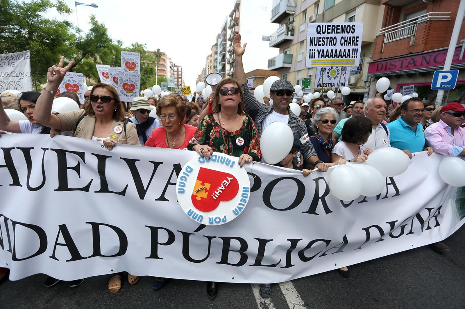 Las Imágenes de la Manifestación por una Sanidad Digna