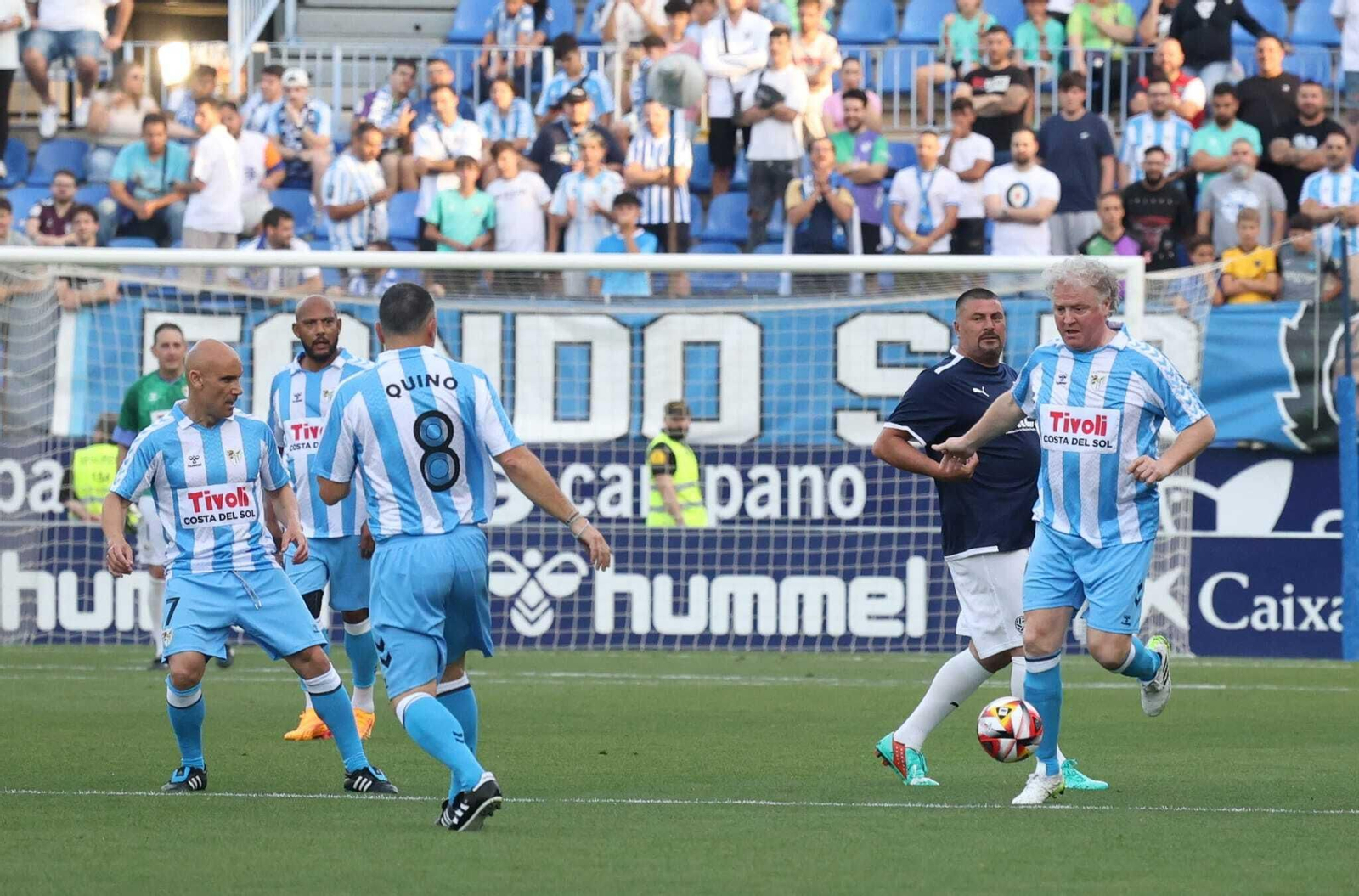 El Partido de Leyendas del Málaga CF, en imágenes
