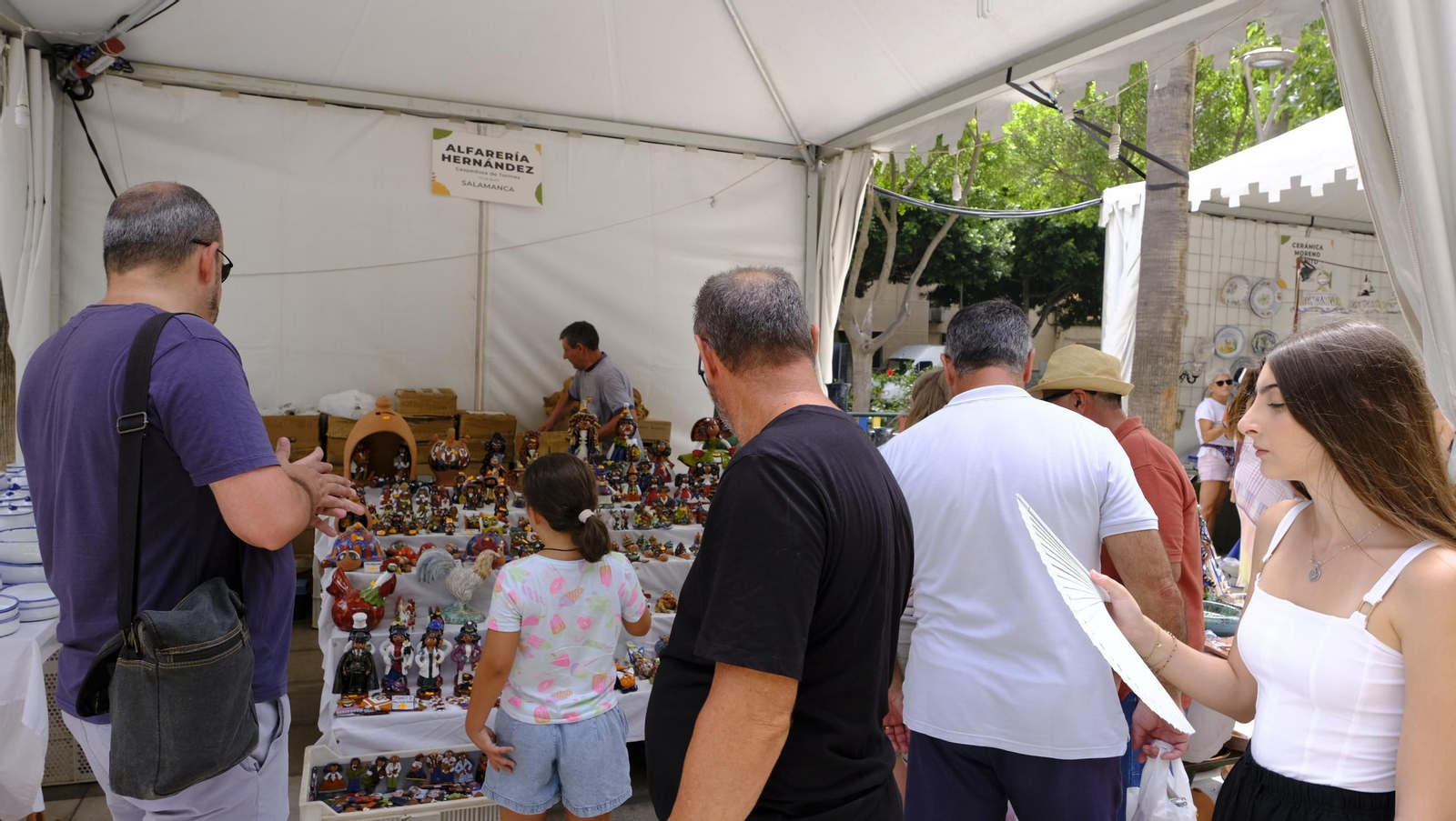 Las imágenes de la alfarería de la Feria de Almería 2025