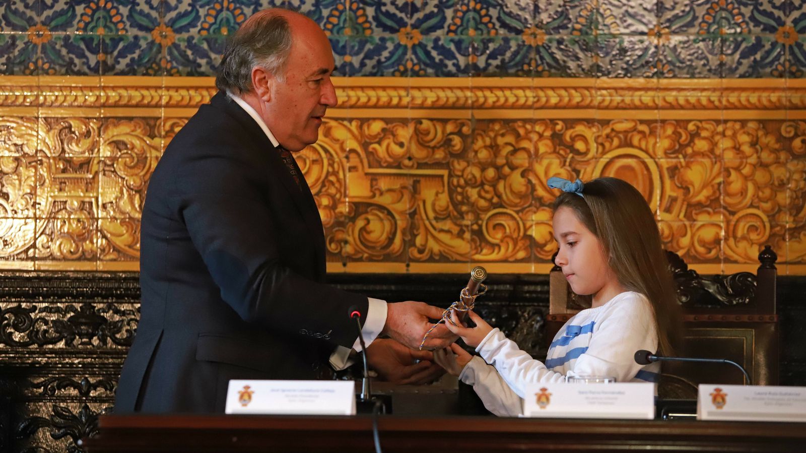 Pleno infantil en el Ayuntamiento de Algeciras