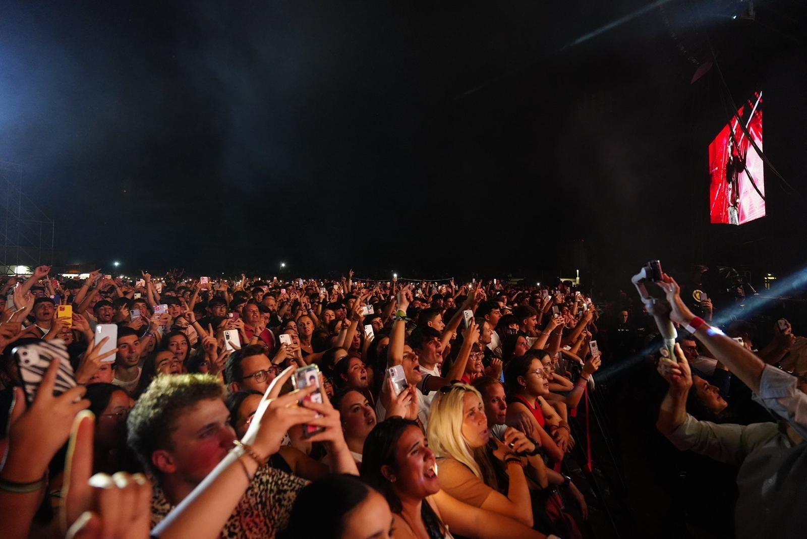 El concierto de Quevedo en Pozoblanco, en imágenes