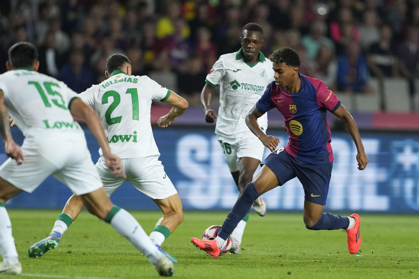 Las mejores fotos del Barcelona-Getafe