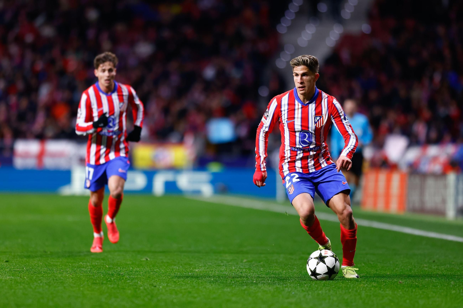 Las fotos del Atlético de Madrid - Slovan de Bratislava