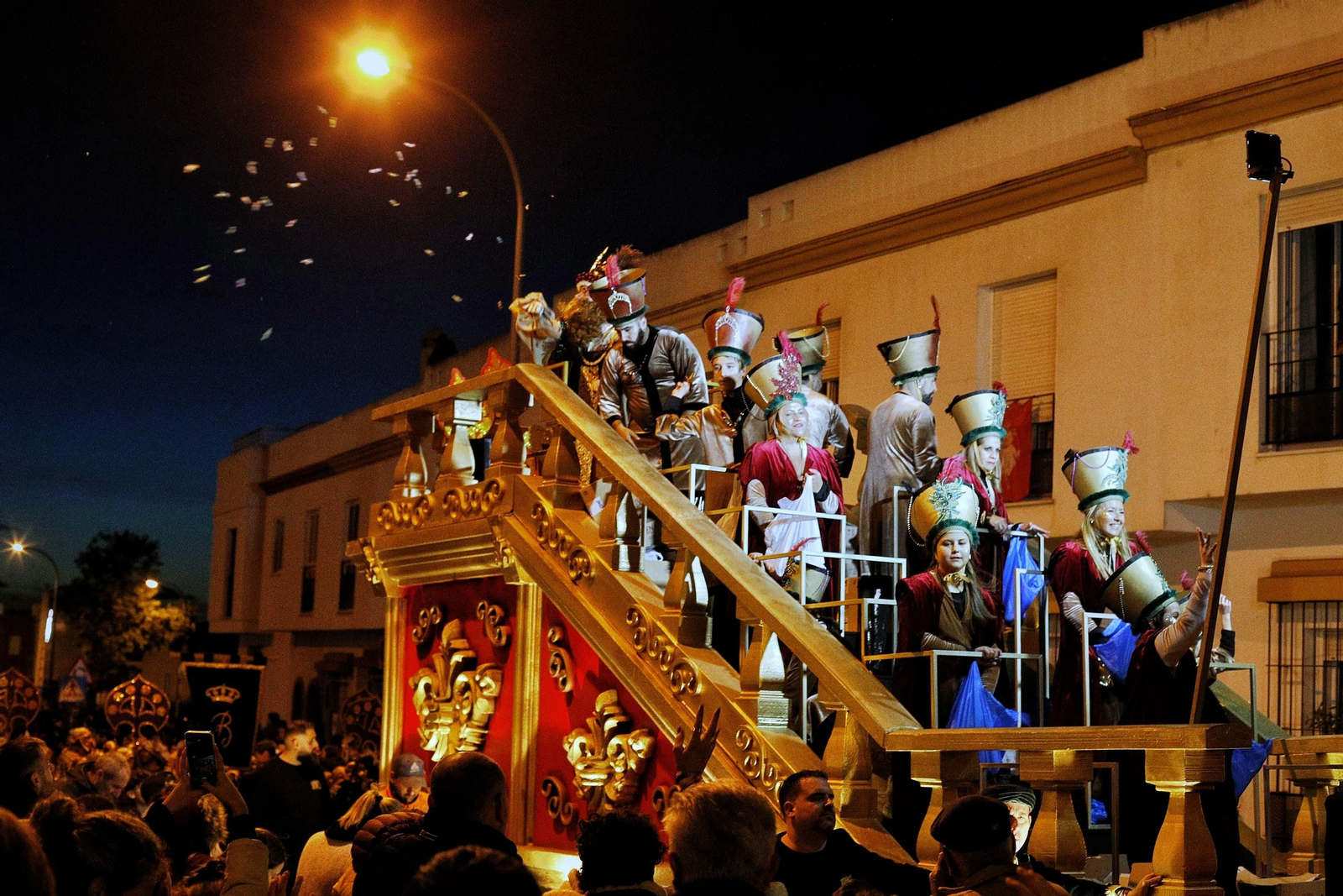 La Cabalgata de Reyes Magos de San Fernando, en imágenes